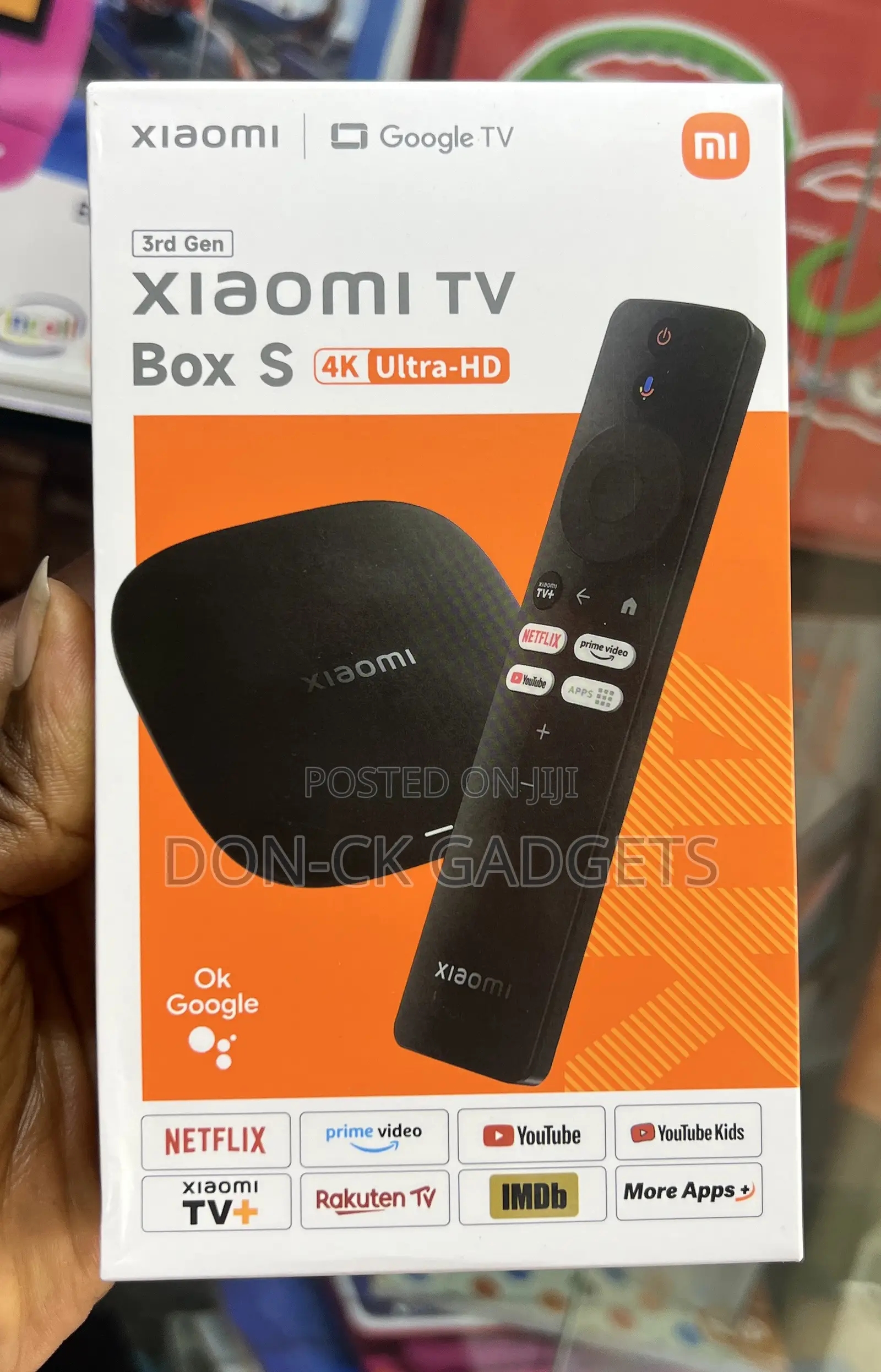 TV Box 3nd Gen Google TV Ultra-Hd