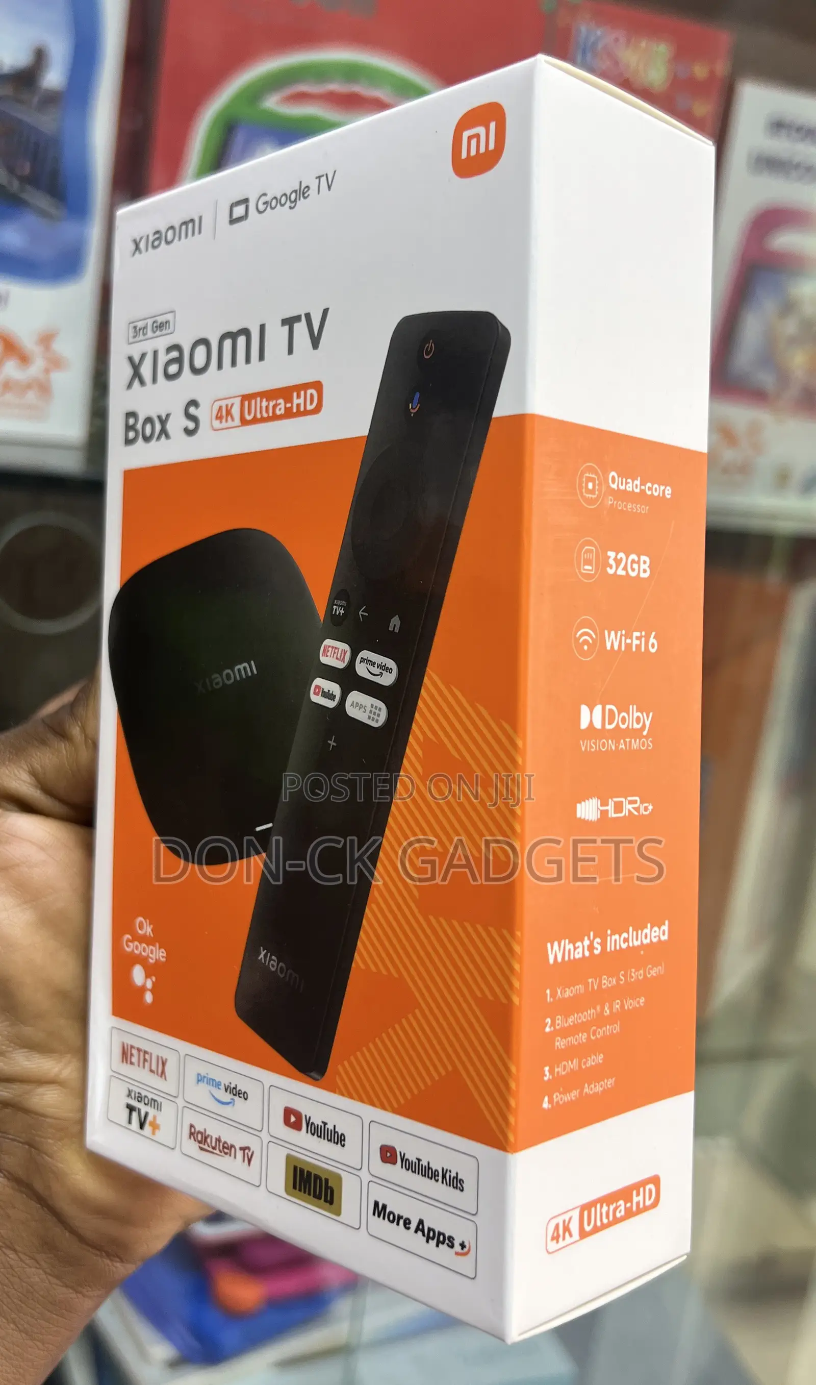 TV Box 3nd Gen Google TV Ultra-Hd