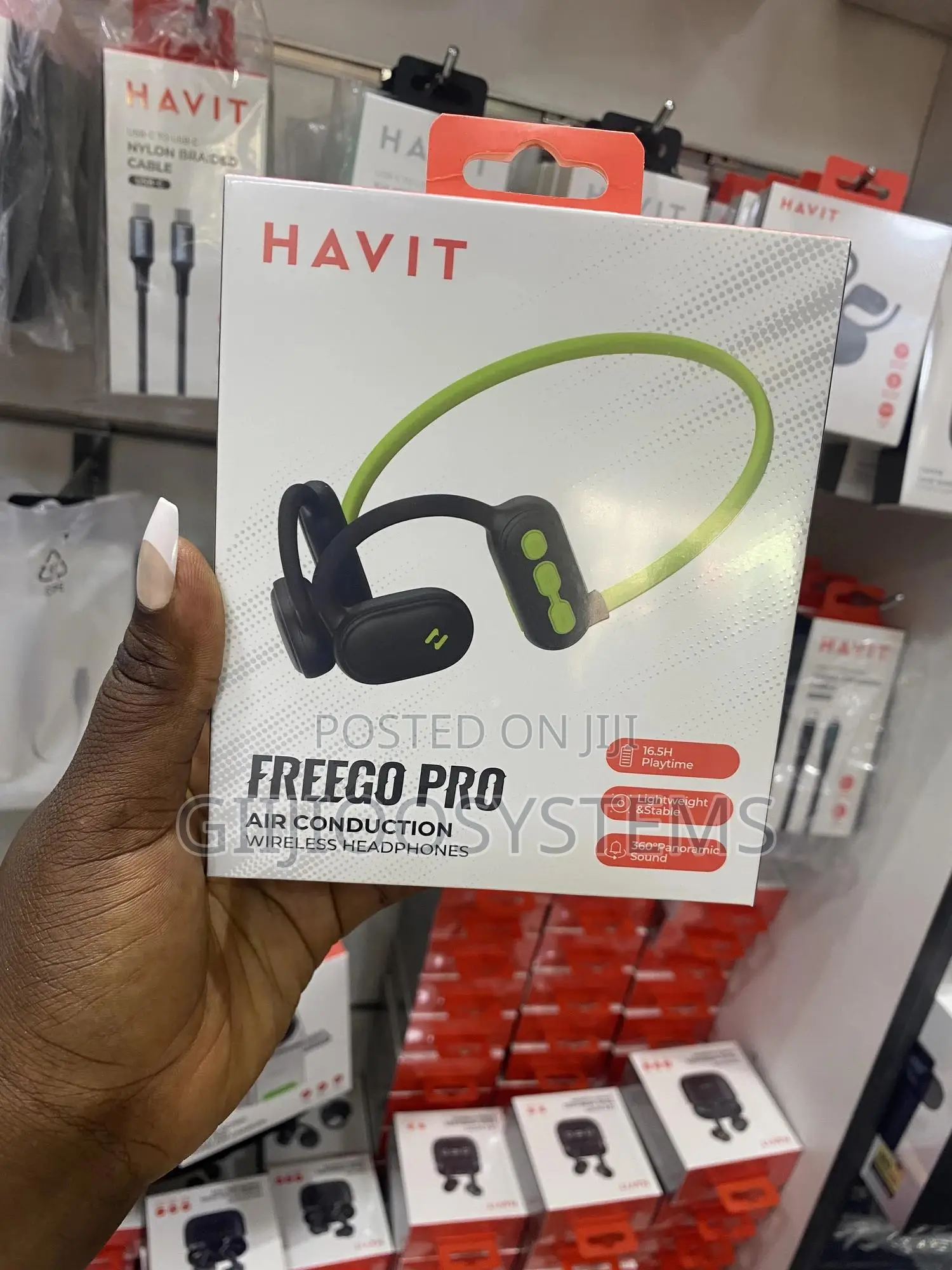 Havit E553bt Freego Pro Air Conduction Wireless Headphones