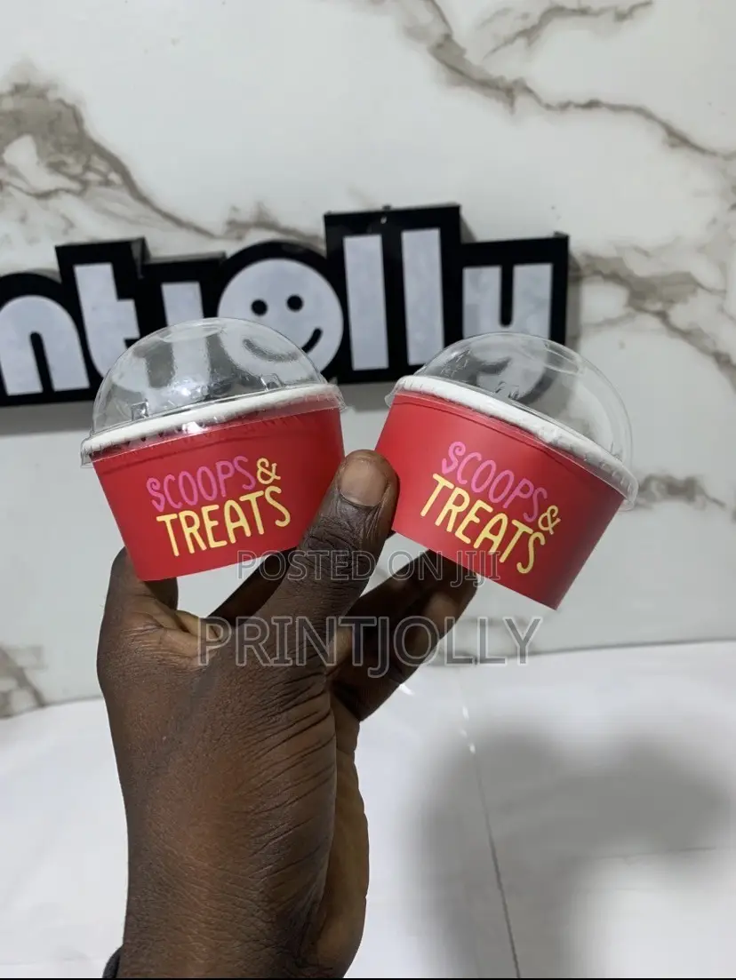 Ice Cream Cup Customization