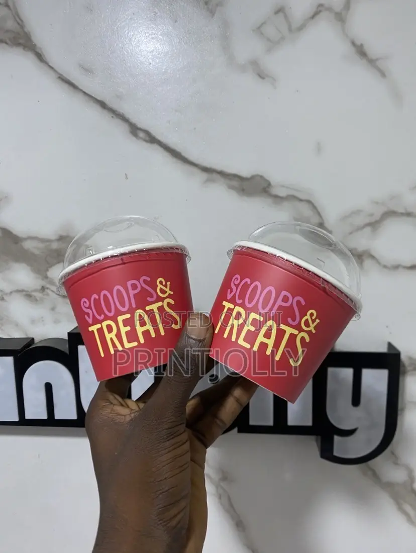 Ice Cream Cup Customization