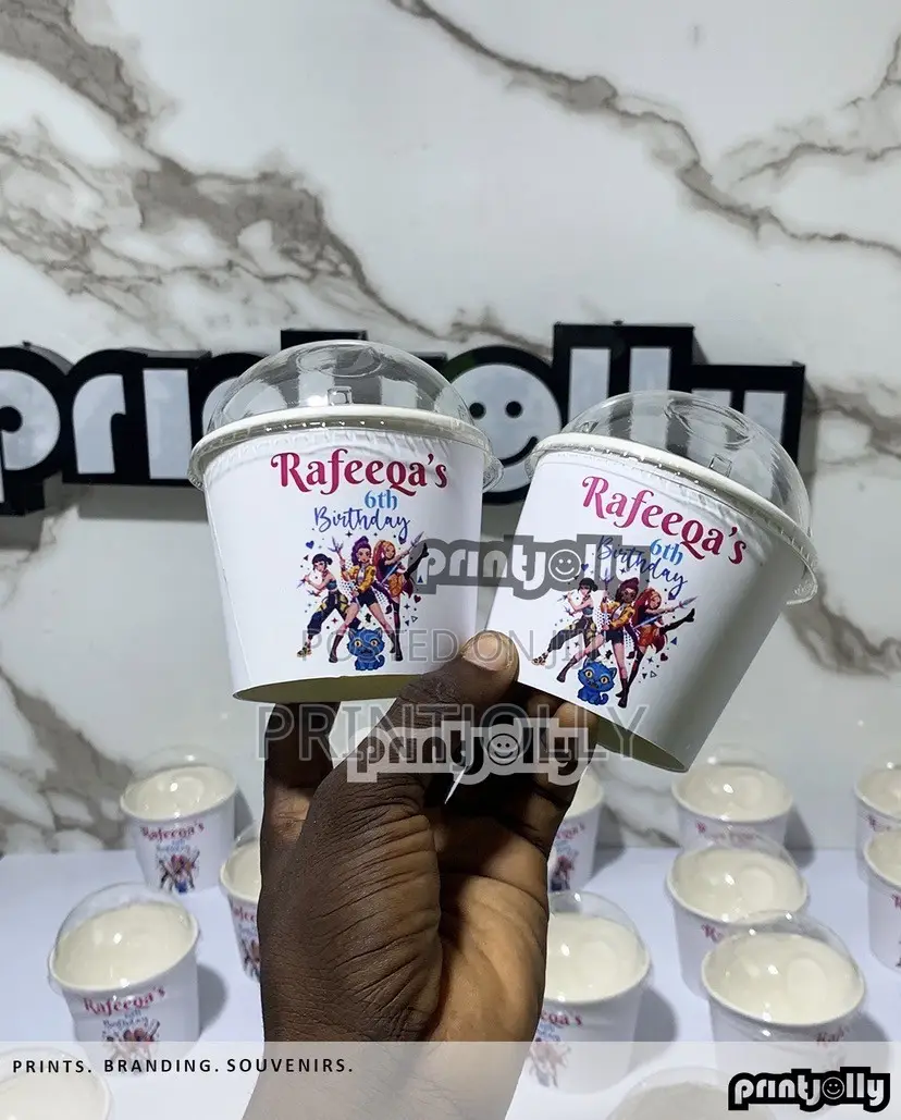 Ice Cream Cup Customization