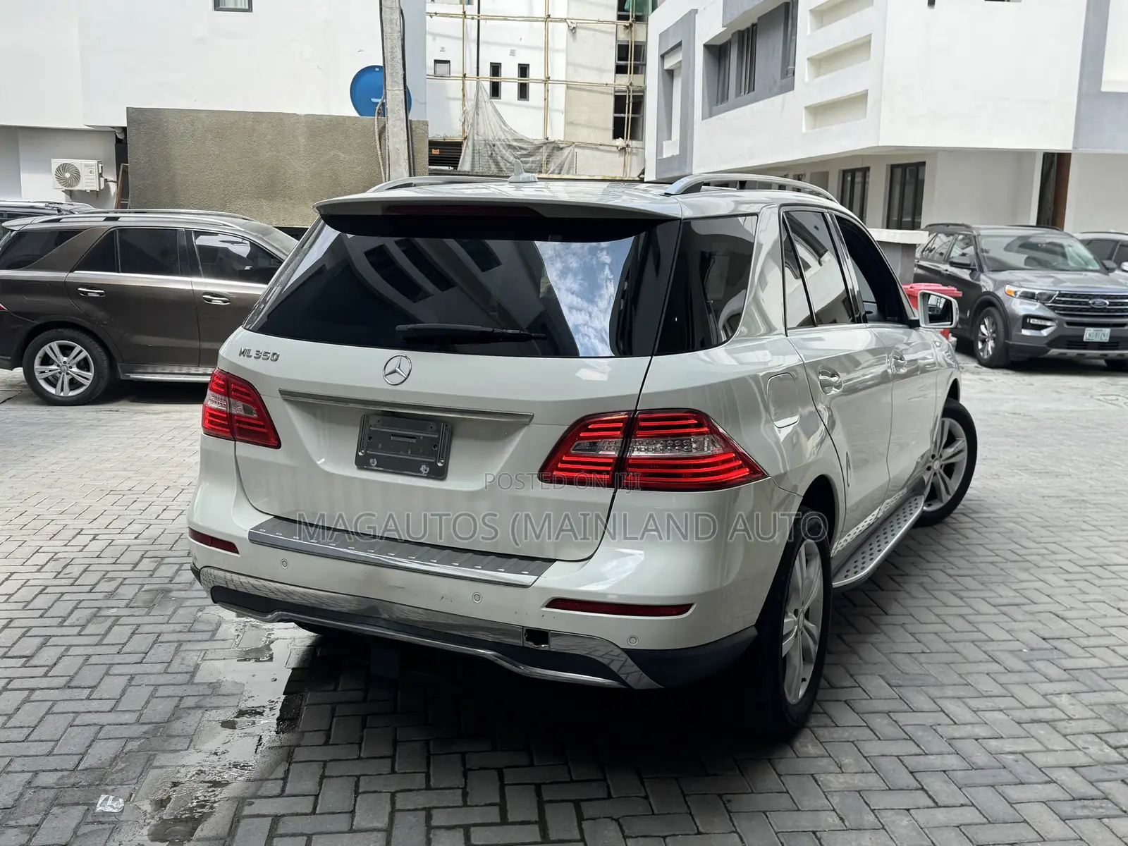 Mercedes-Benz M Class ML 350 4x2 2013 White