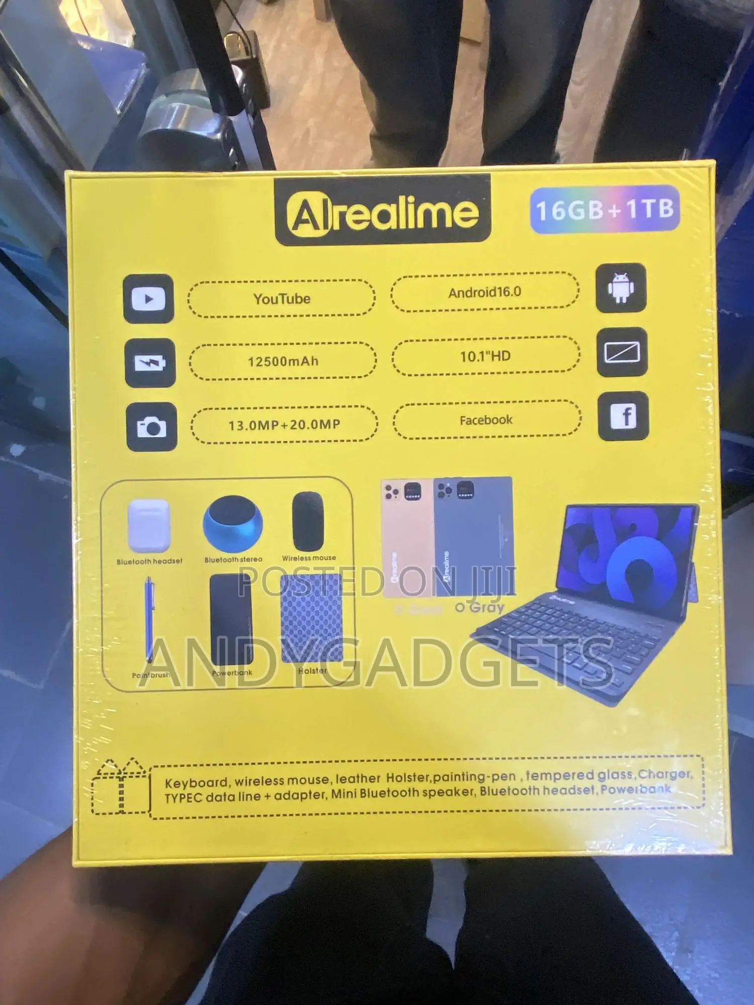New Realime Pad 55 Ultra Max 1 TB Black