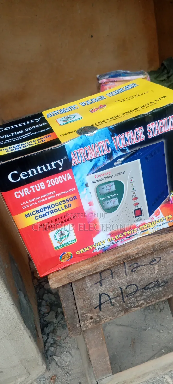Original Century Stabilizer 2,000 VA