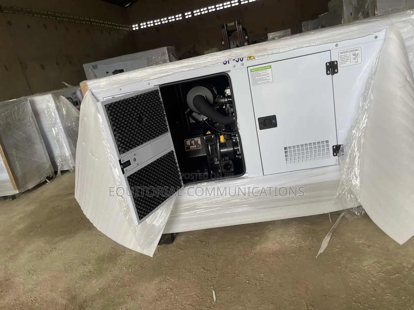 Perkins 50kVA Soundproof Generator for Power Outages