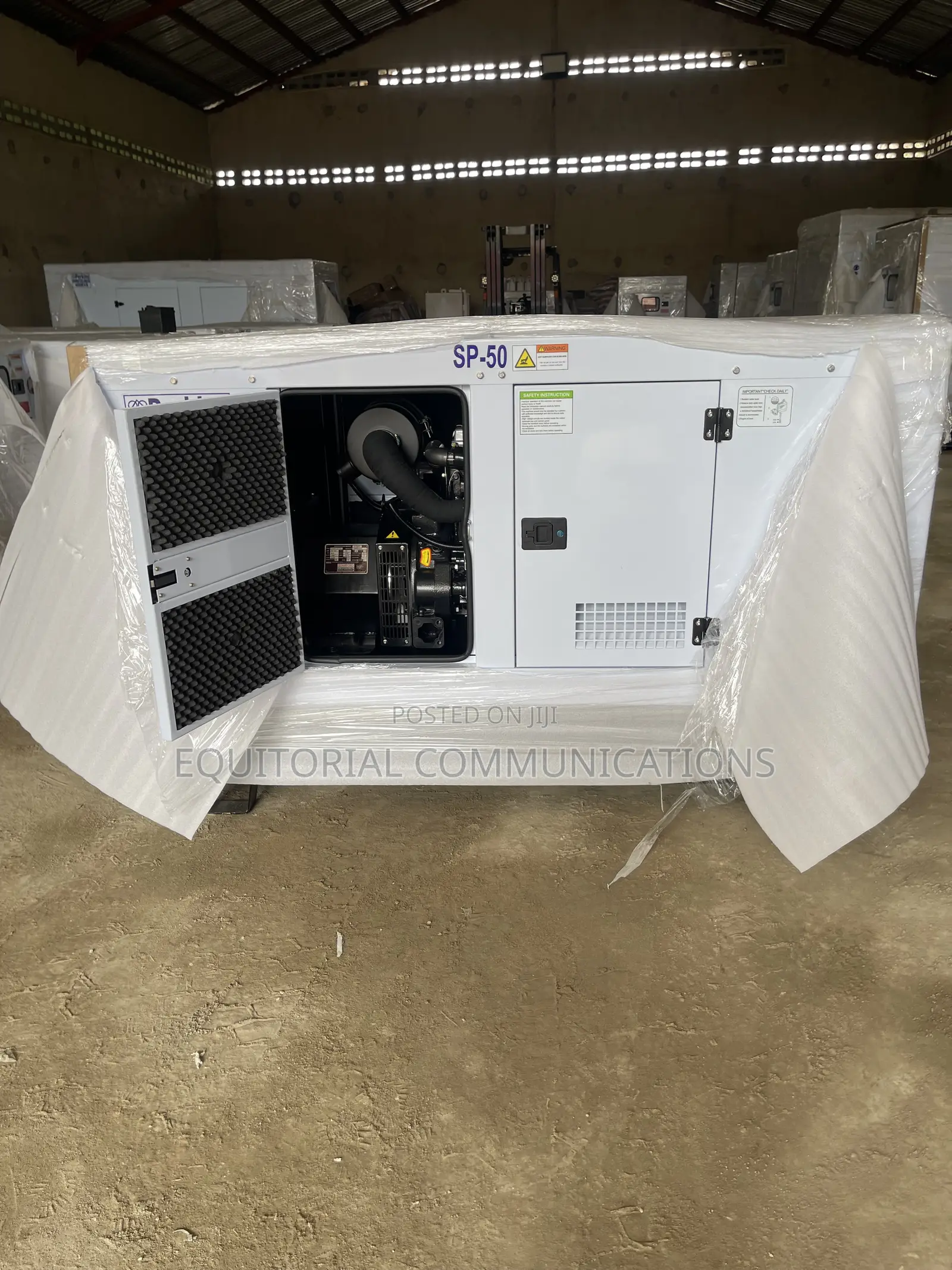 Perkins 50kVA Soundproof Generator for Heavy Power Demands