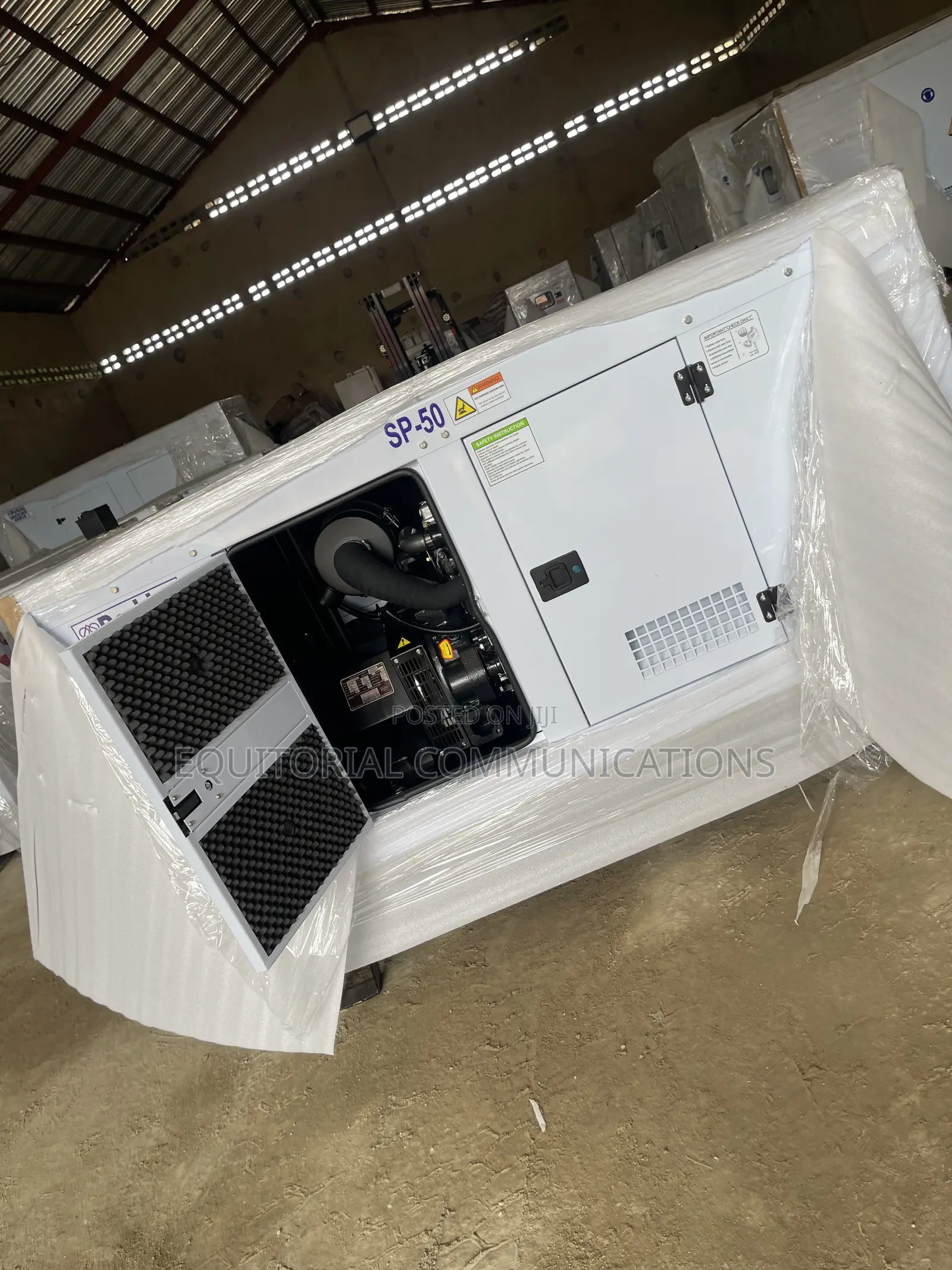 Perkins 50kVA Soundproof Genset for Professional Power Backup