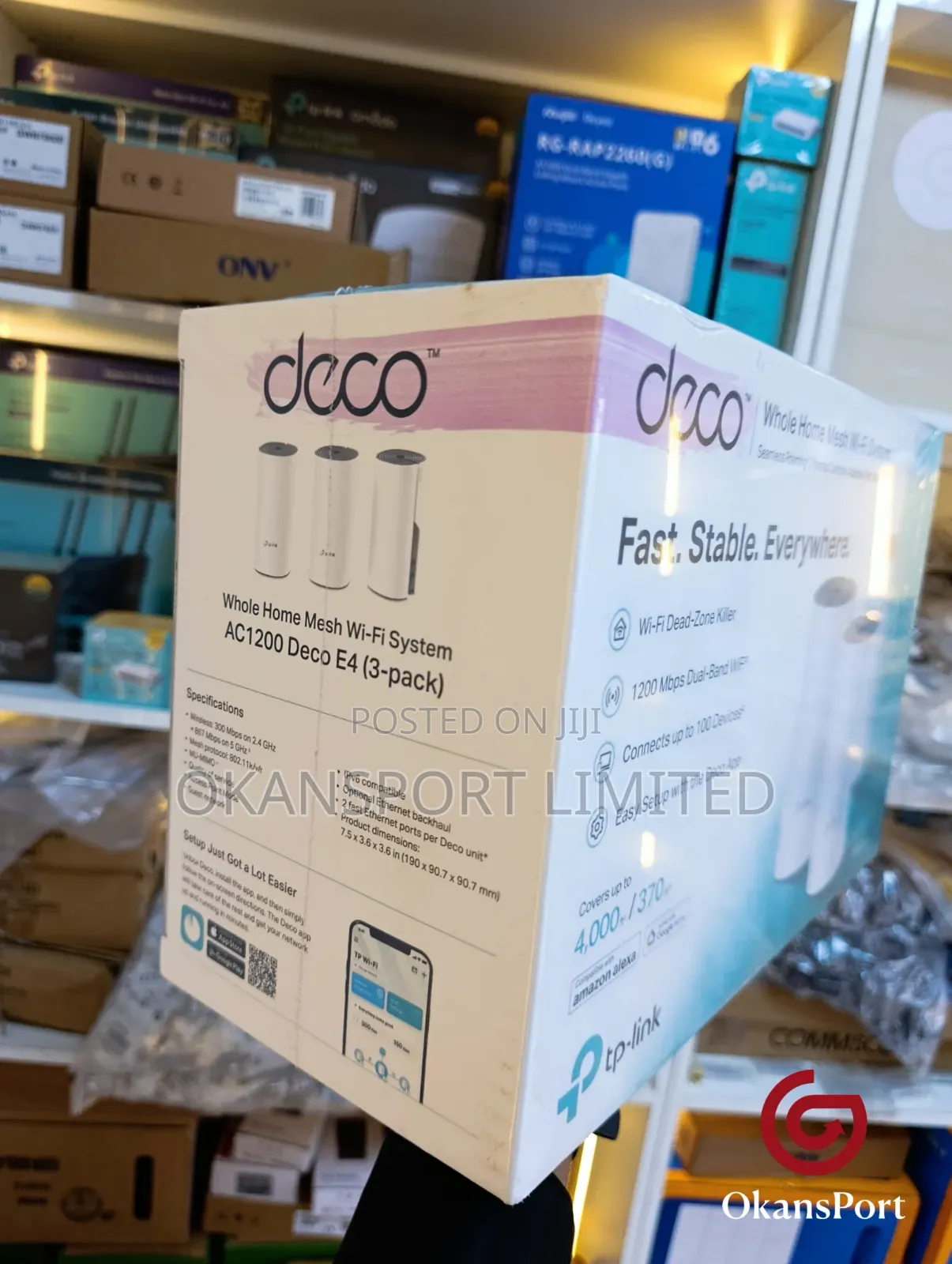 TP-Link Deco M4 M5 M9 M3 M2 S4 E4 Ac1200 Mesh Wifi 6 Router Xe70 Xe200