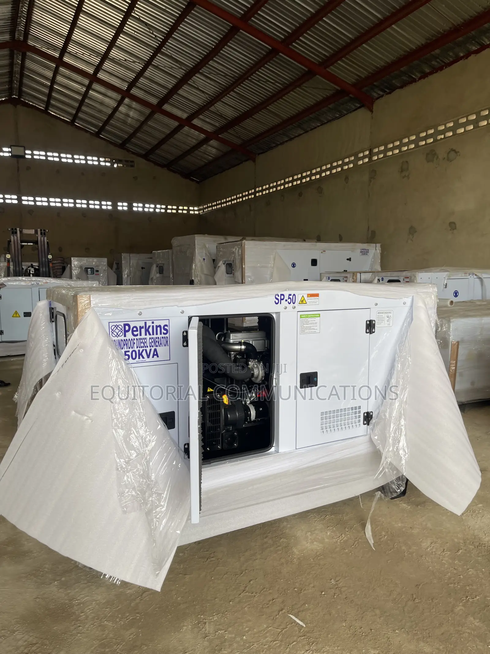 Perkins 50kVA Silent Generator for Dependable Power Backup
