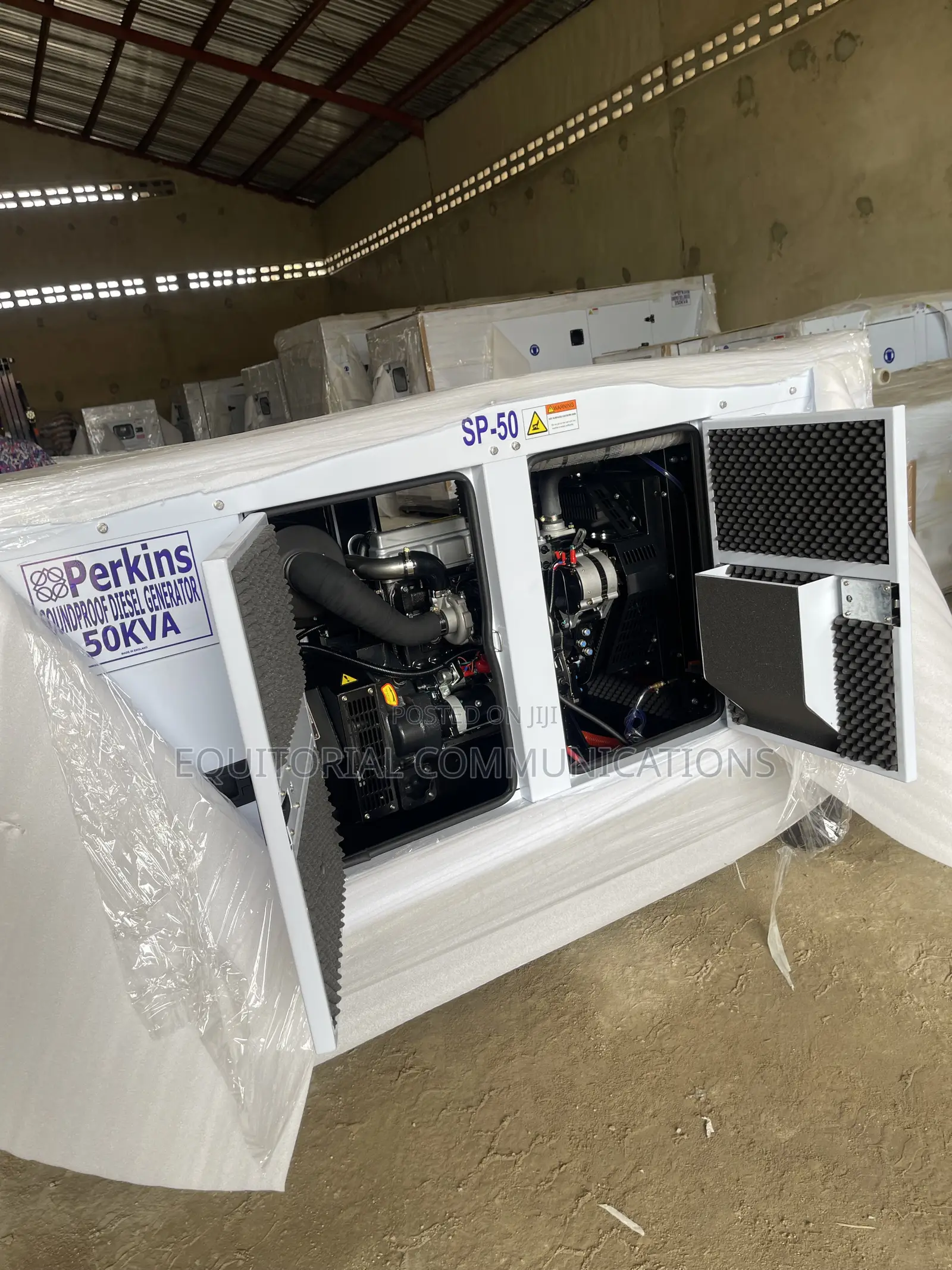 Perkins 50kVA Diesel Generator for Commercial Power Supply