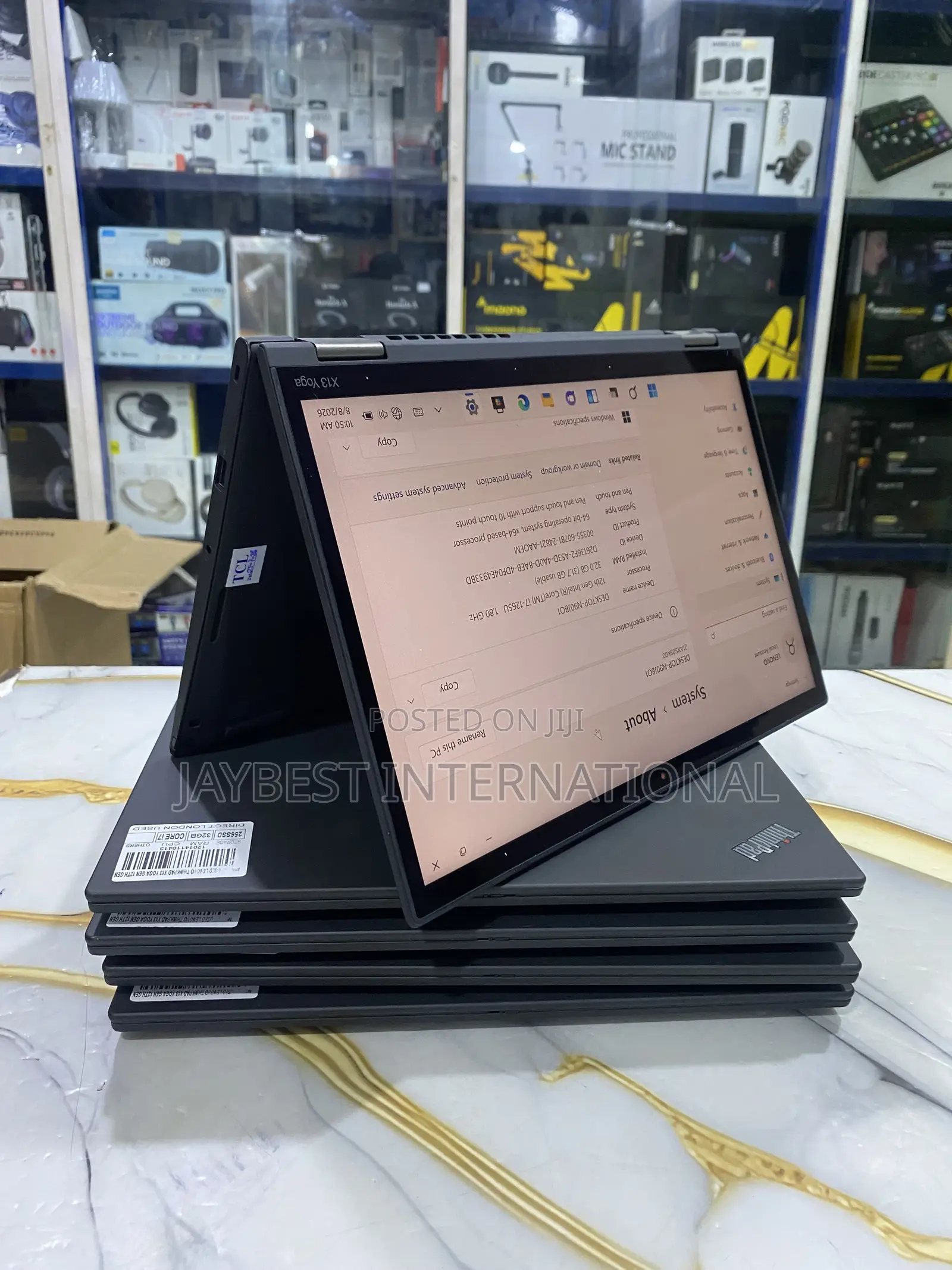 Laptop Lenovo ThinkPad x13 Yoga 32GB Intel Core i7 SSD 256GB