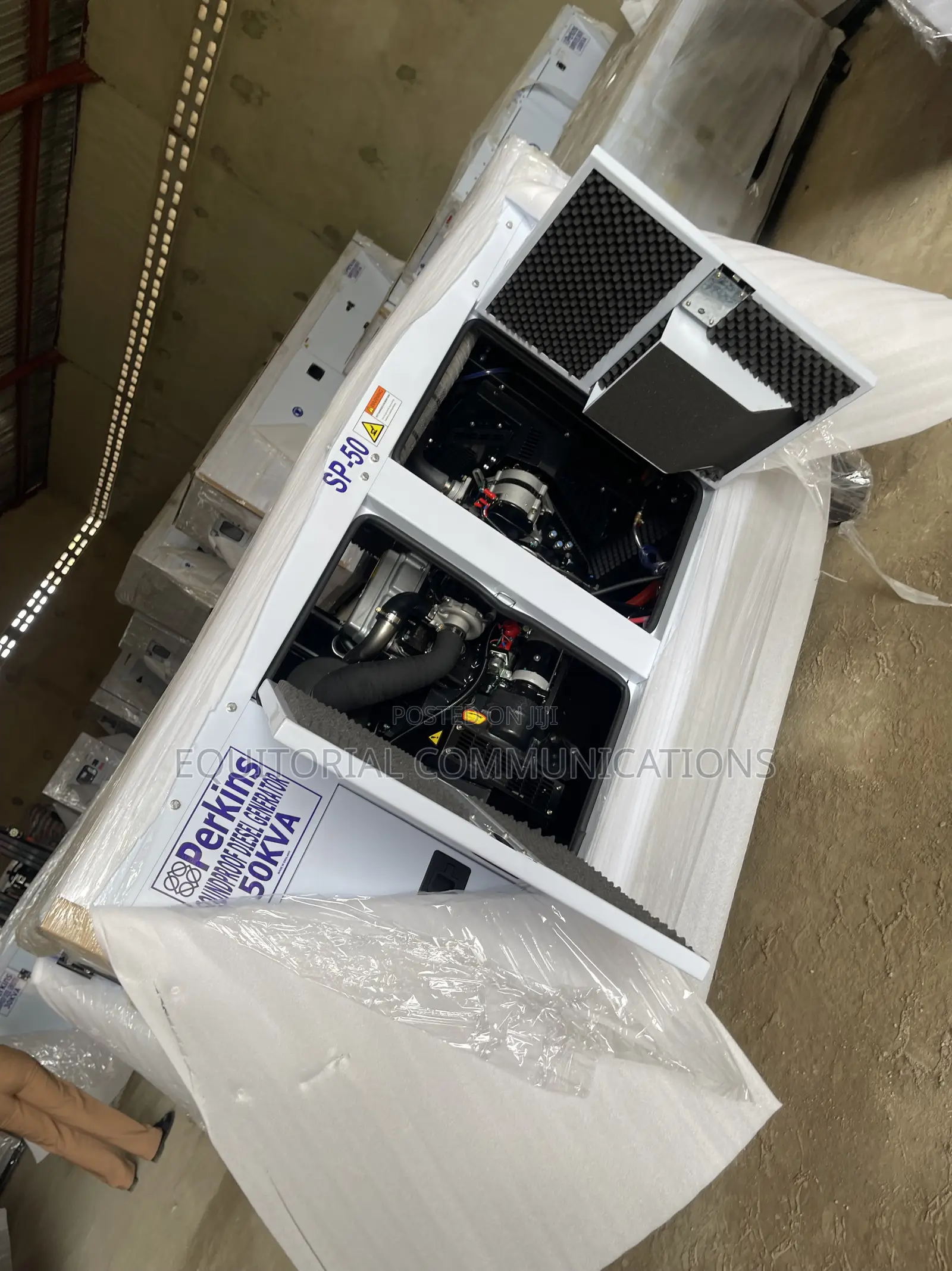 Perkins 50kVA Soundproof Generator for Daily Power Needs