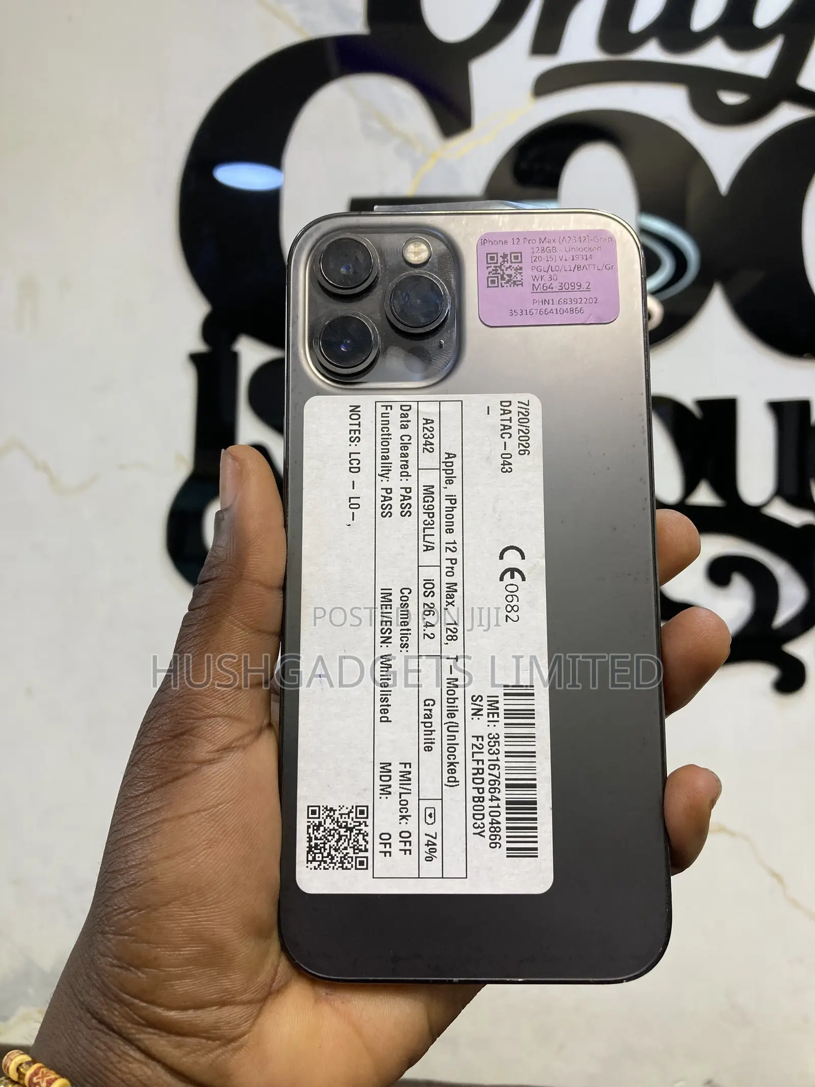 Apple iPhone 12 Pro Max 128 GB Black