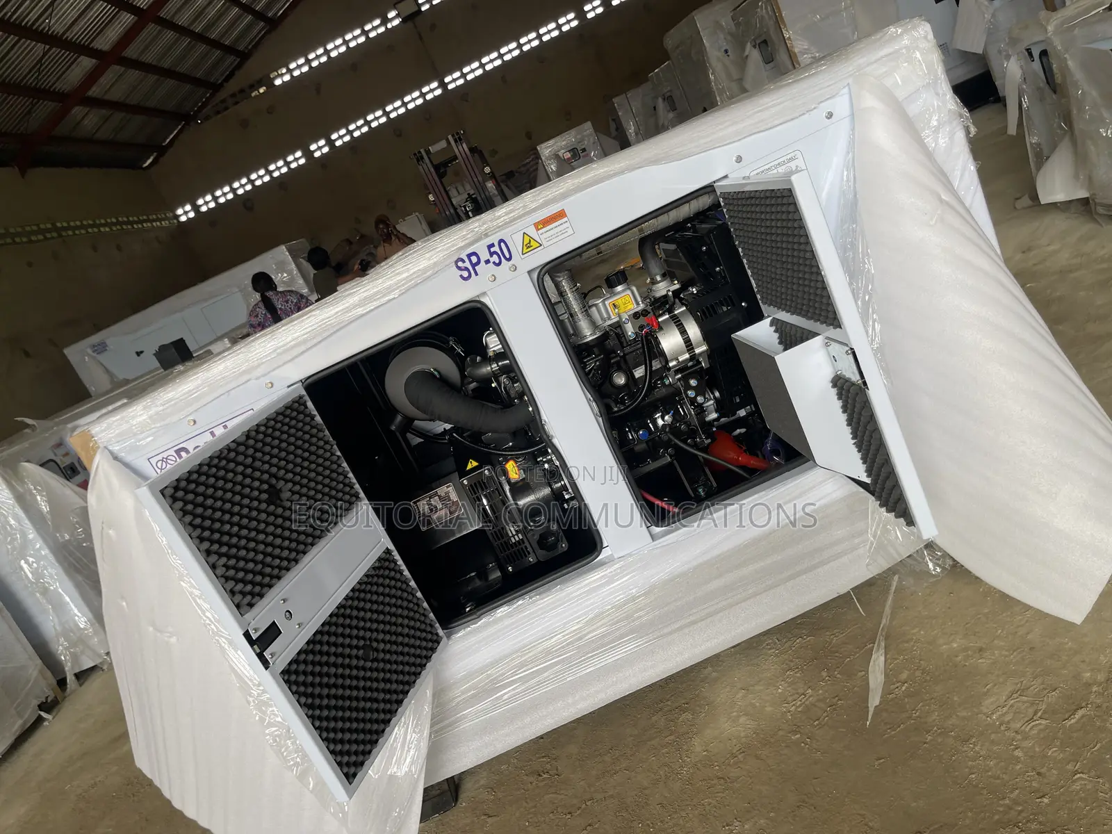 Perkins 50kVA Soundproof Generator for Daily Power Needs