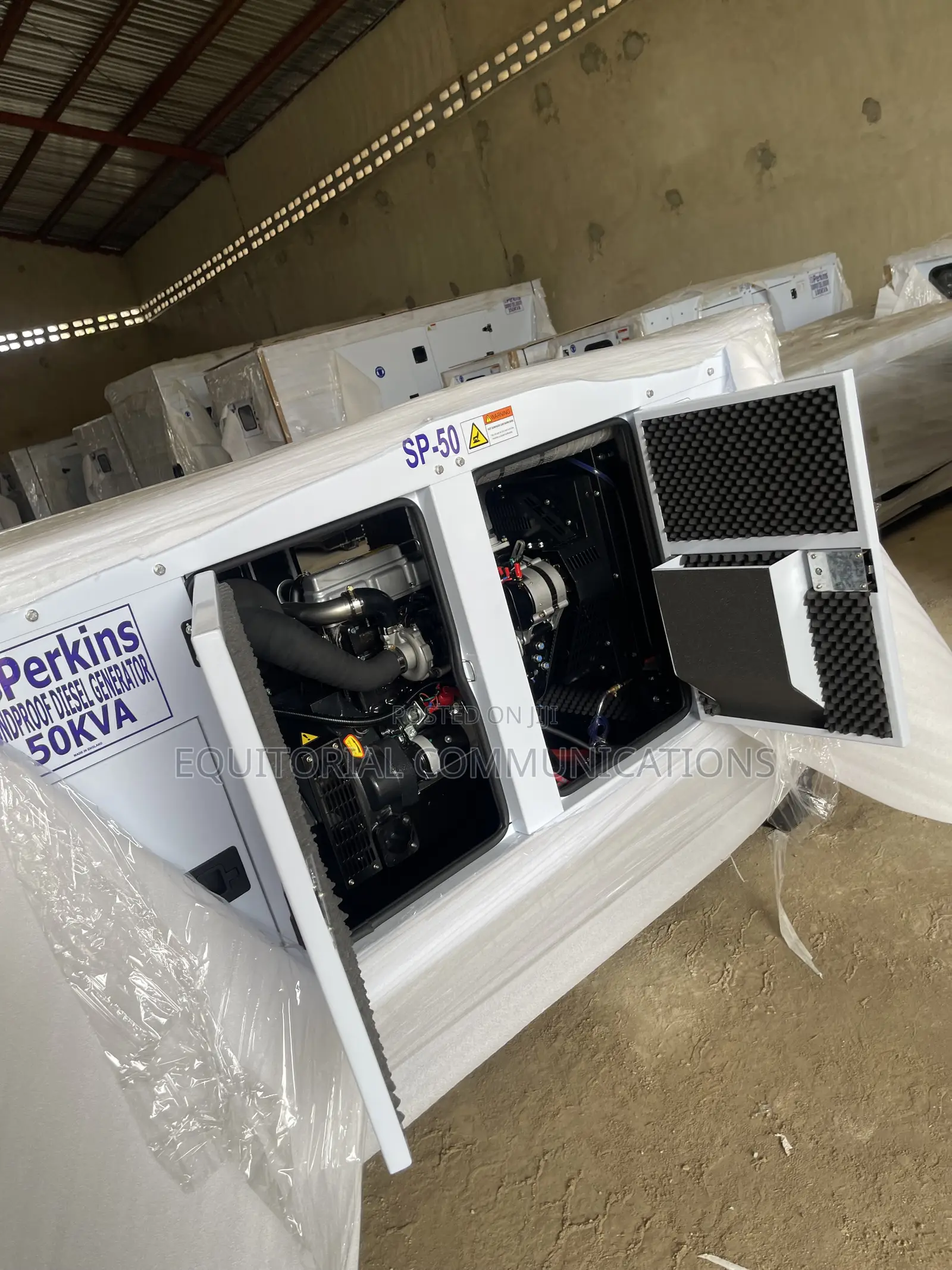 Perkins 50kVA Generator for Reliable Electricity During Outages