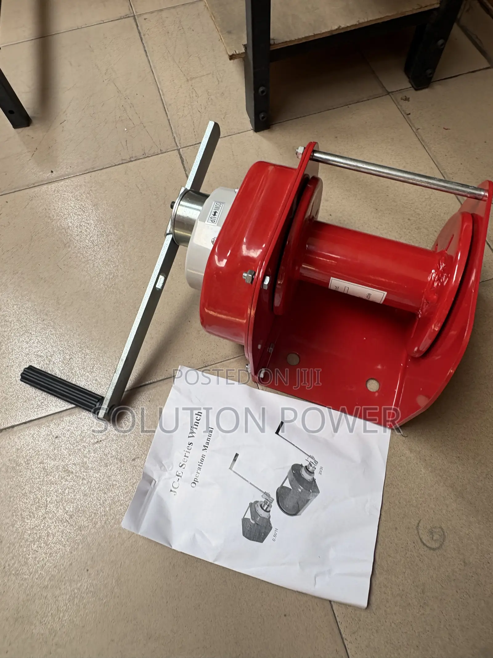 1000KG(1ton) Heavy-Duty Hand Winch