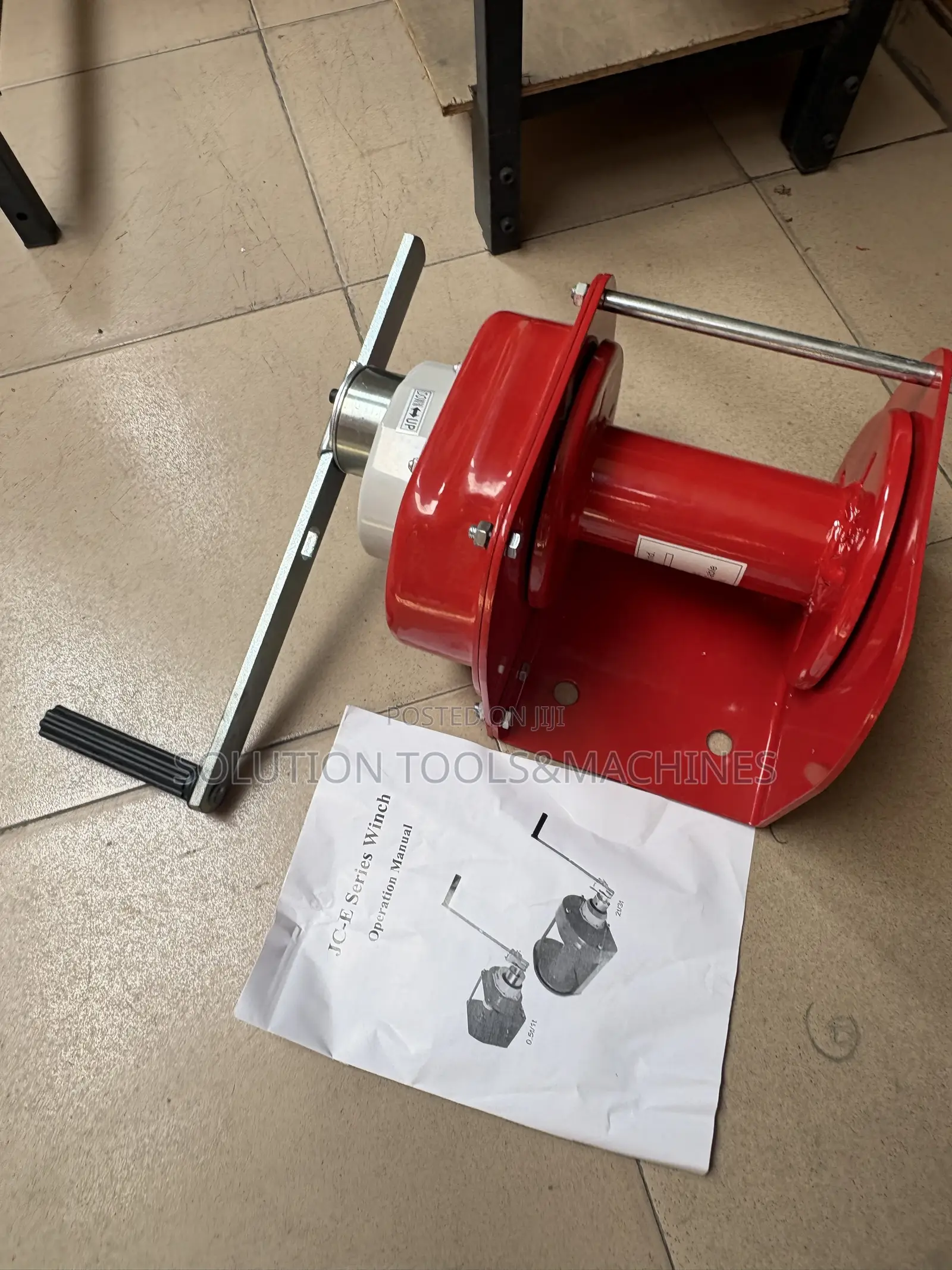 1000KG(1ton) Heavy-Duty Hand Winch