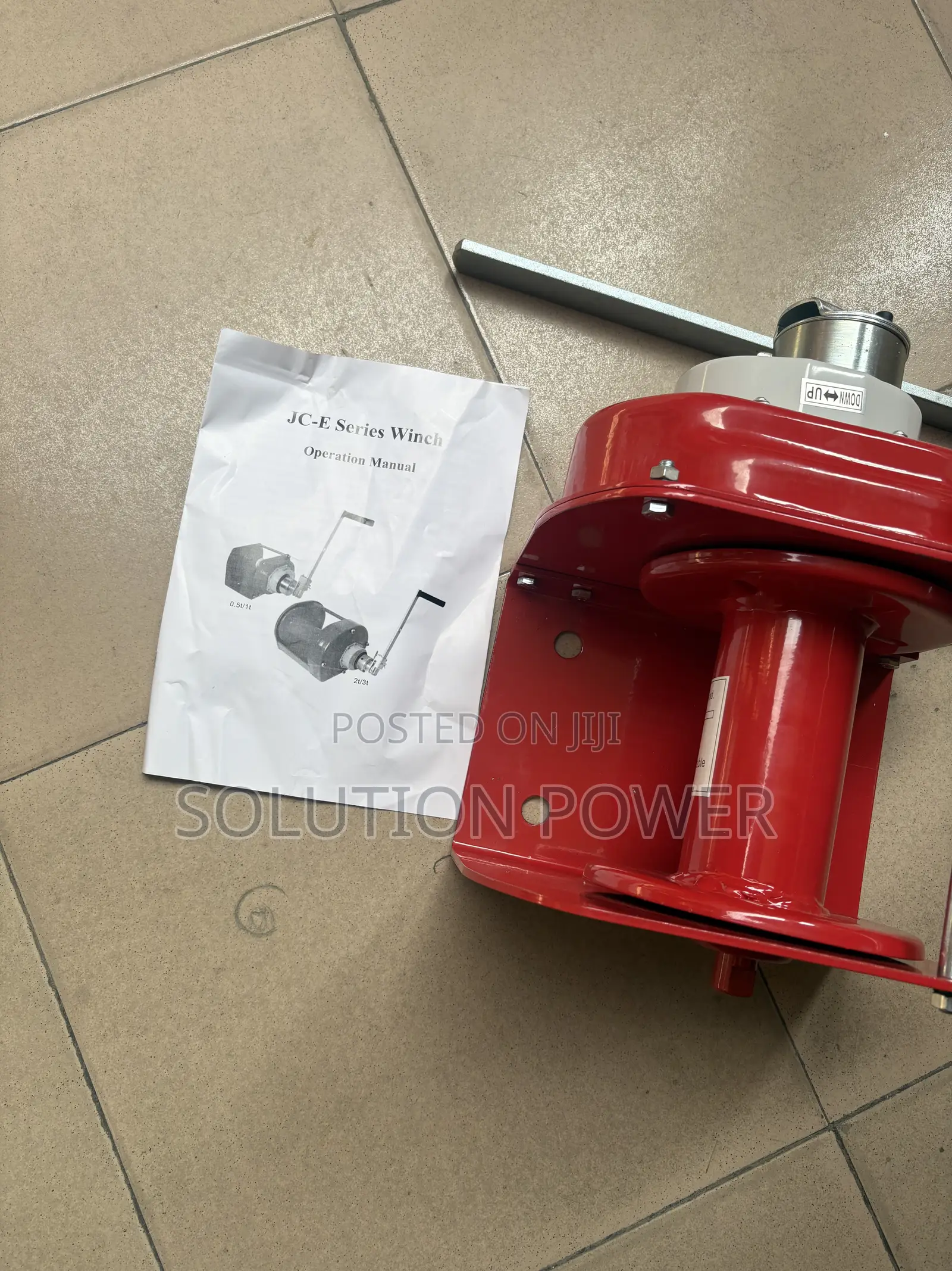 1000KG(1ton) Heavy-Duty Hand Winch