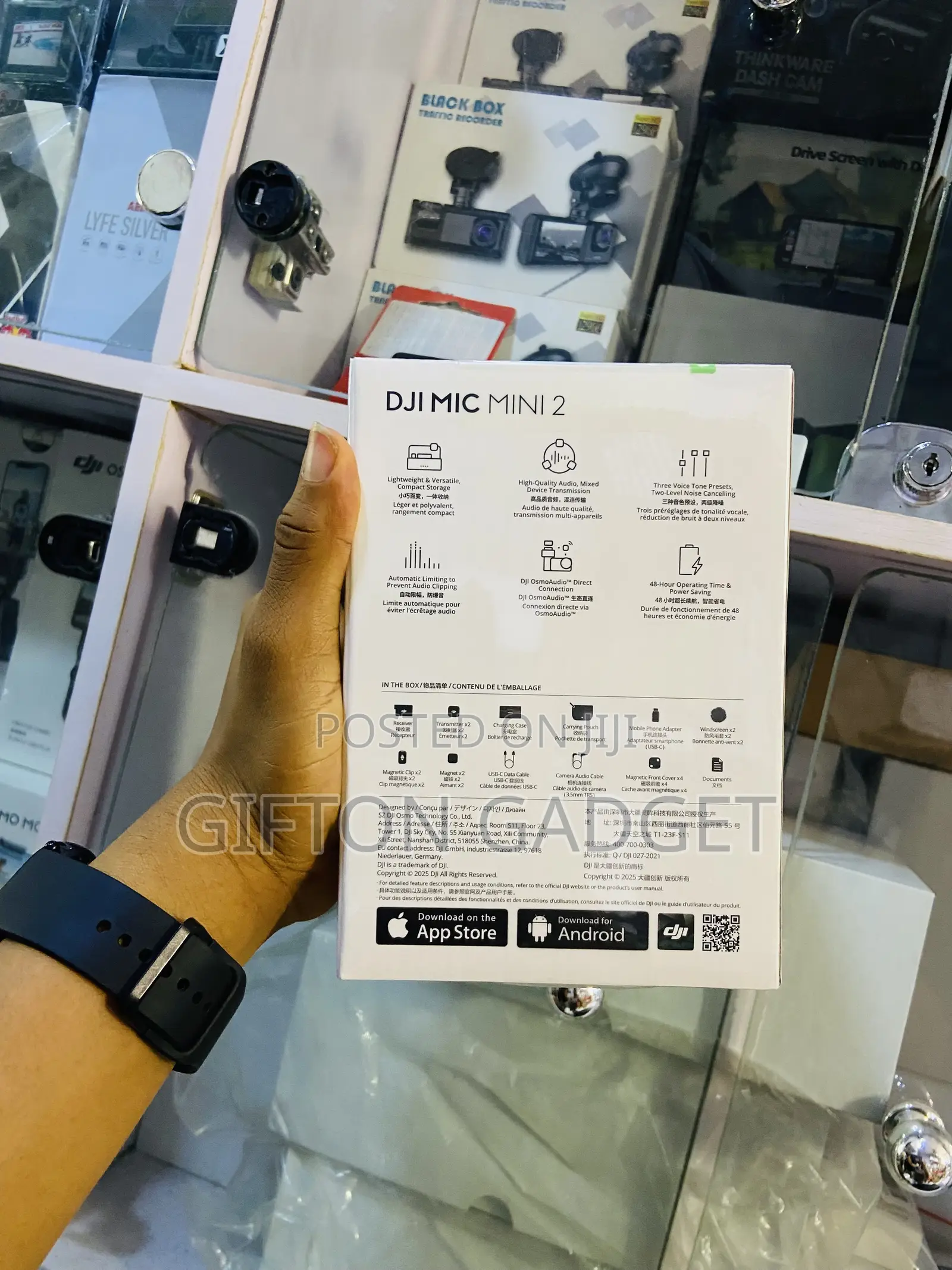 DJI Mic Mini 2 Ultralight Wireless Microphone System With Charging Cas
