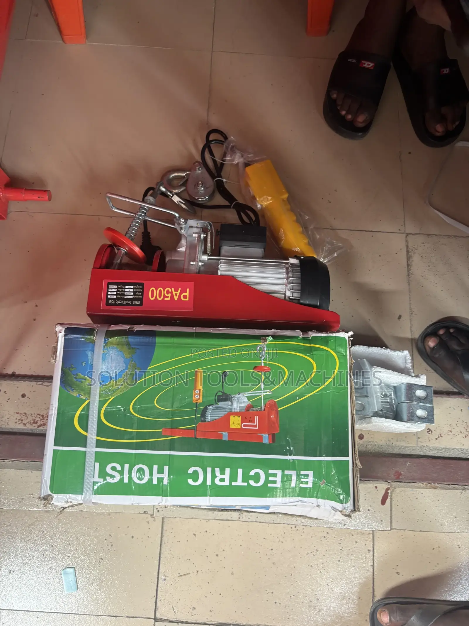 PA500 (500kg) Mini Electric Hoist – Heavy-Duty Reliable