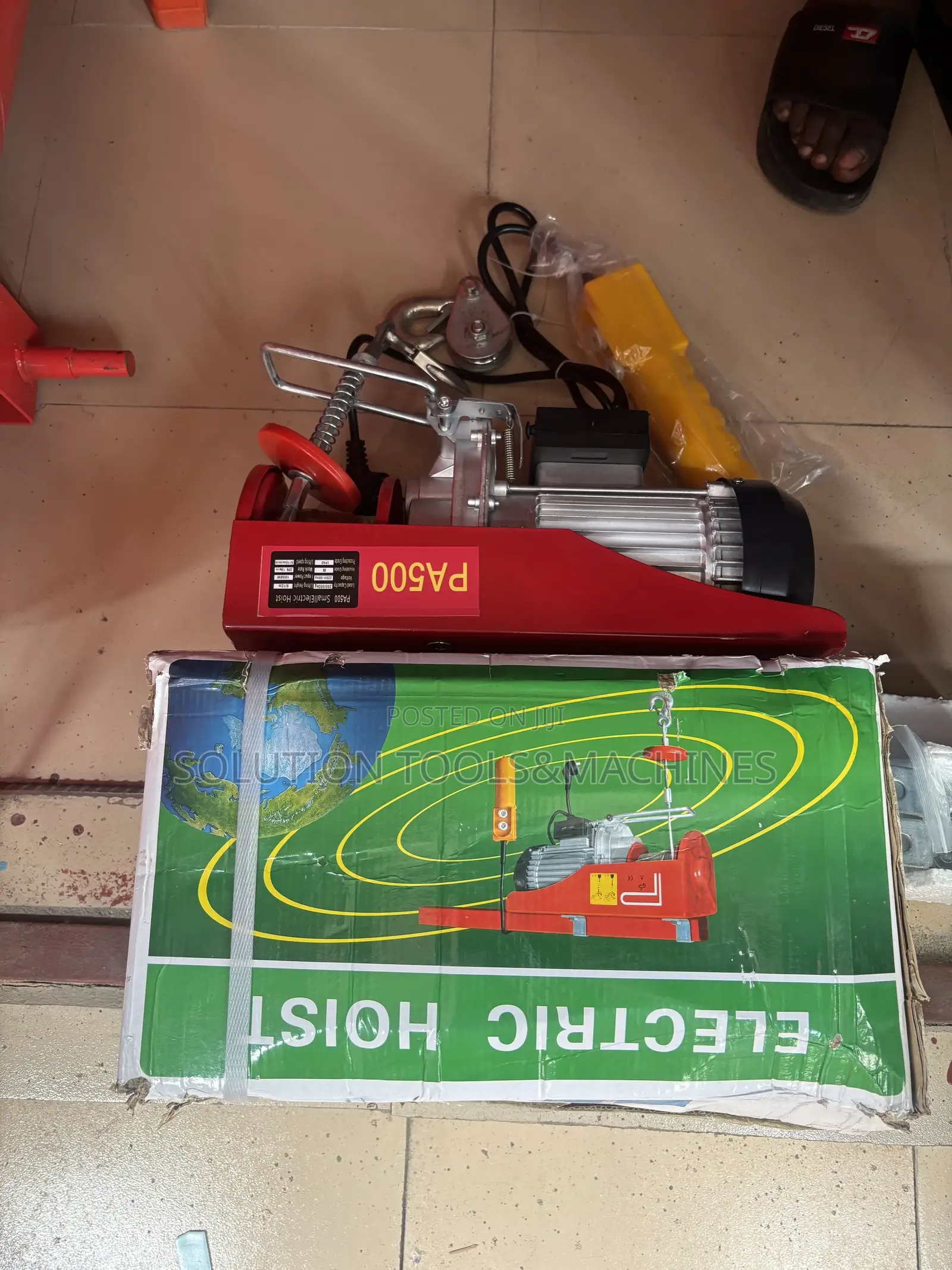 PA500 (500kg) Mini Electric Hoist – Heavy-Duty Reliable