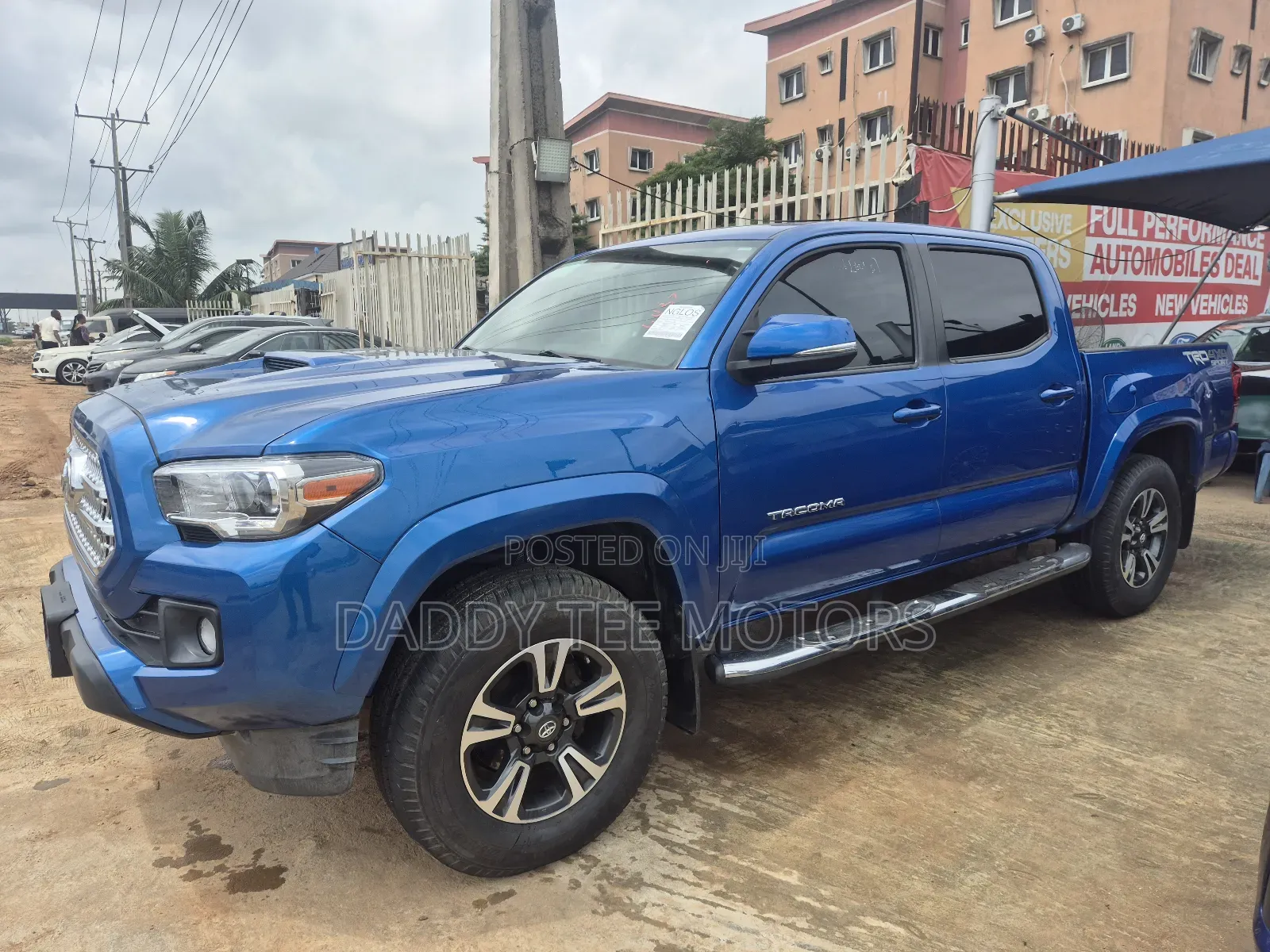 Toyota Tacoma 4dr Double Cab 2016 Blue