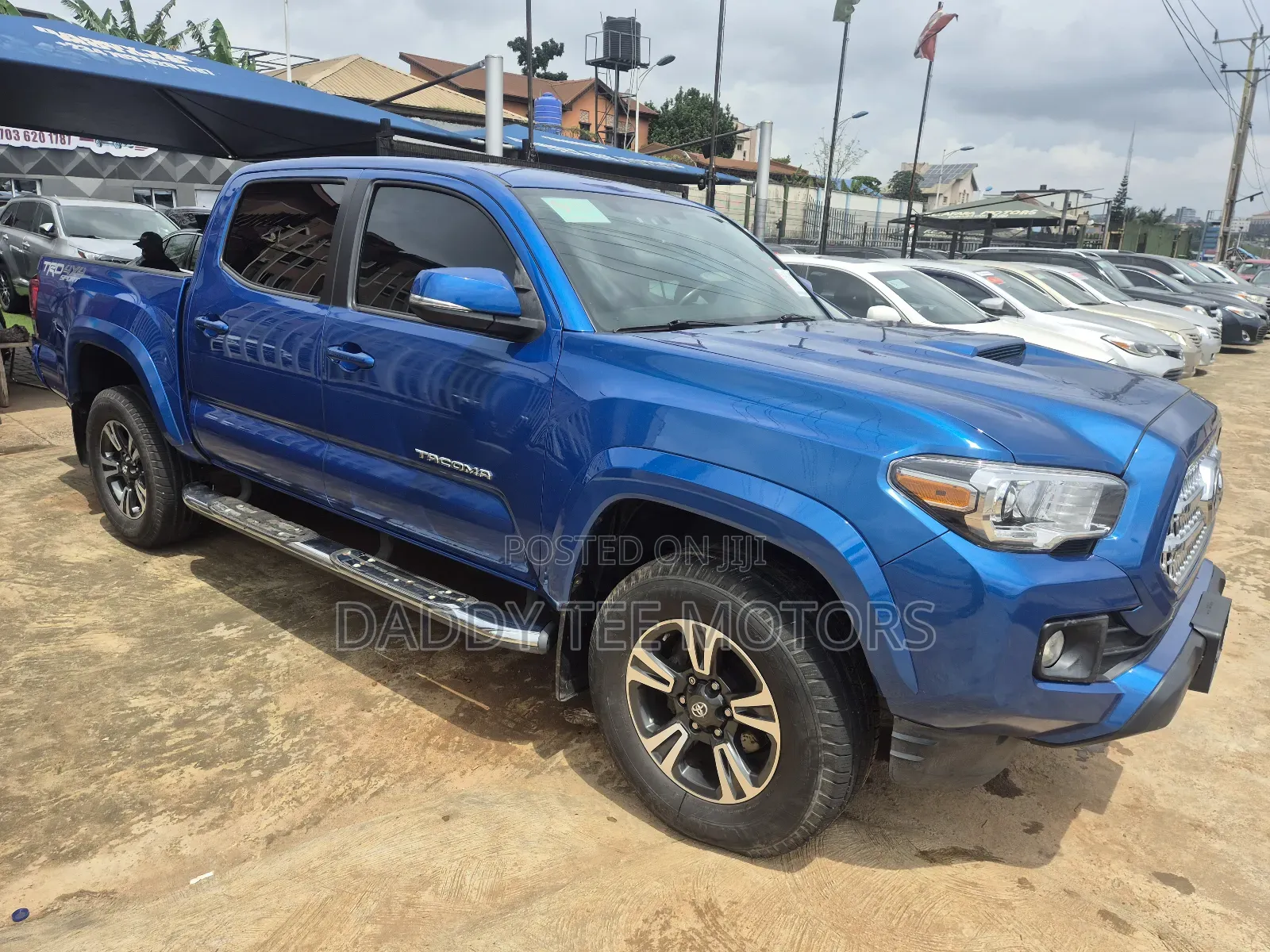 Toyota Tacoma 4dr Double Cab 2016 Blue