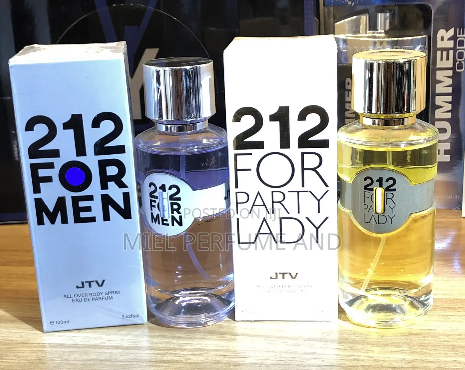 212 for Ladies and for Men JTV