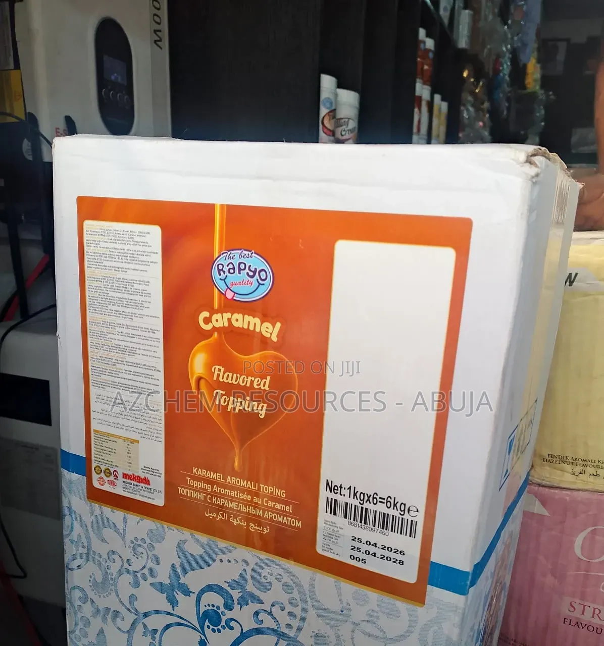 Caramel Chocolate Topping – 1kg (Pelikan/Rapyo) – Food Grade