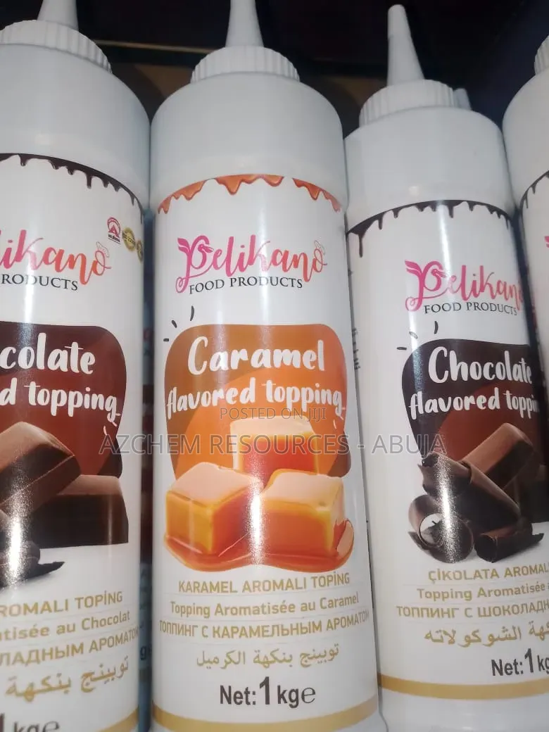 Caramel Chocolate Topping – 1kg (Pelikan/Rapyo) – Food Grade