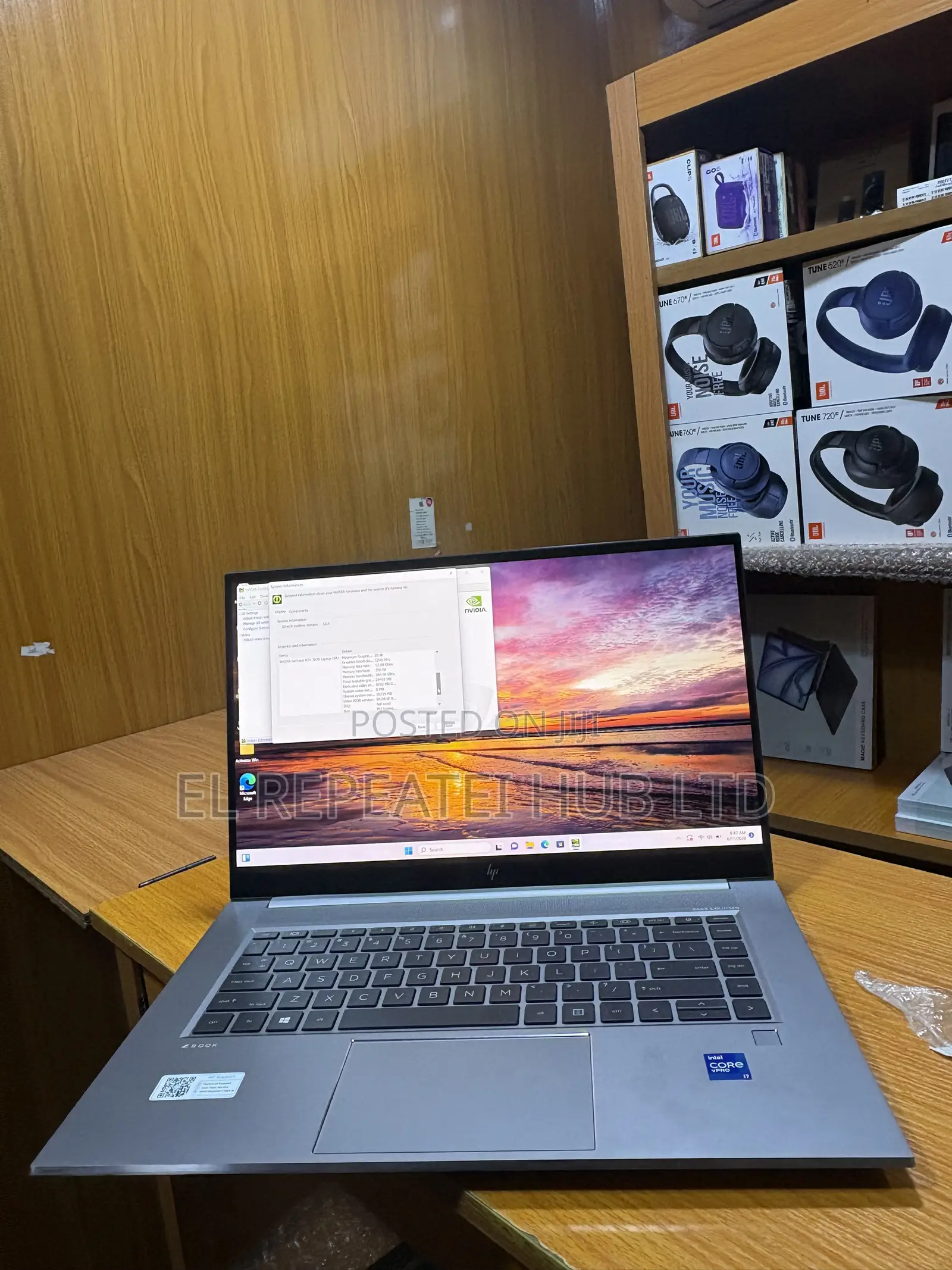Laptop HP ZBook Studio G8 32GB Intel Core i7 SSD 512GB
