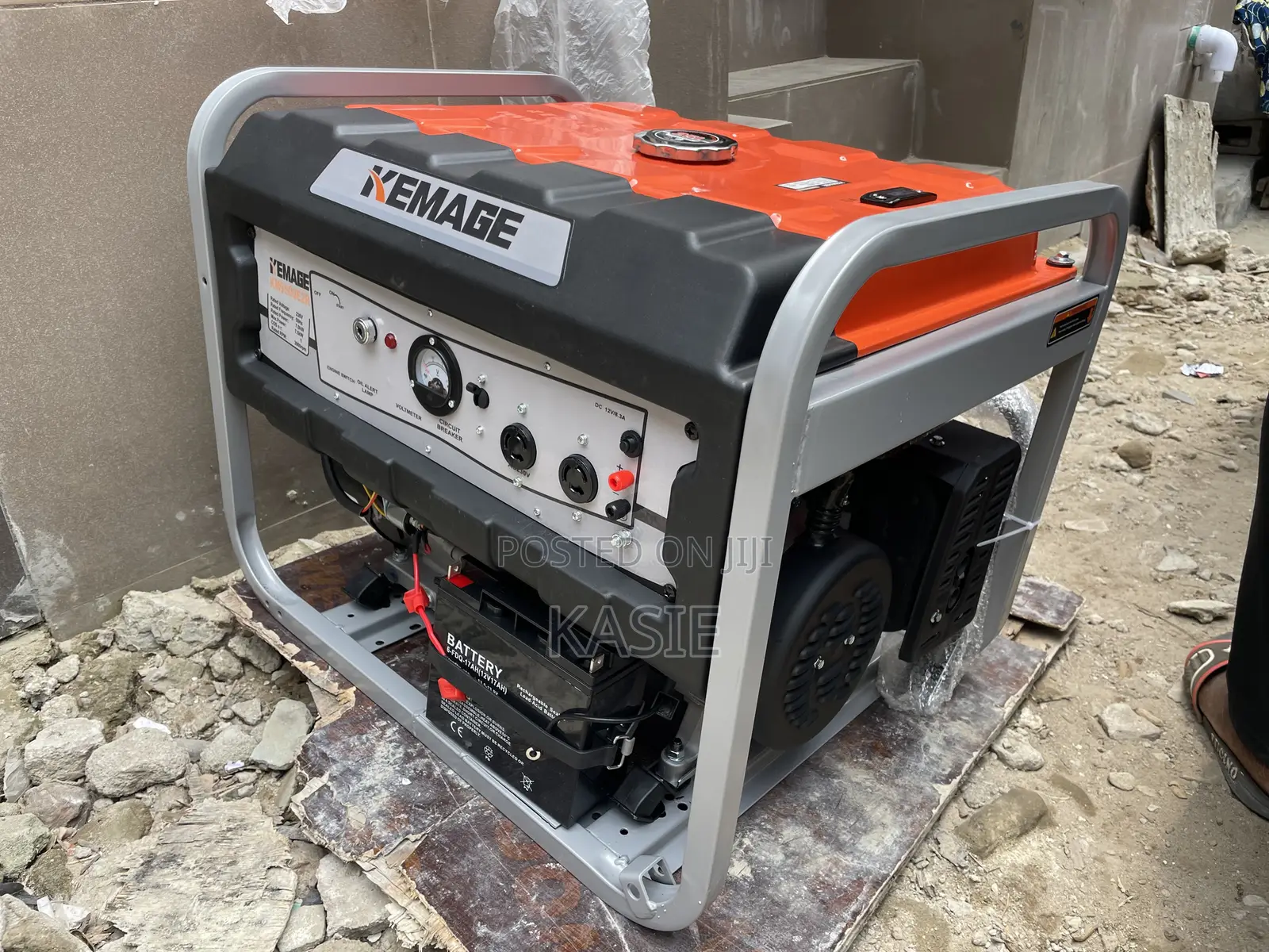 7.5kva Original Kemage Remote and Key Start Petrol Generator