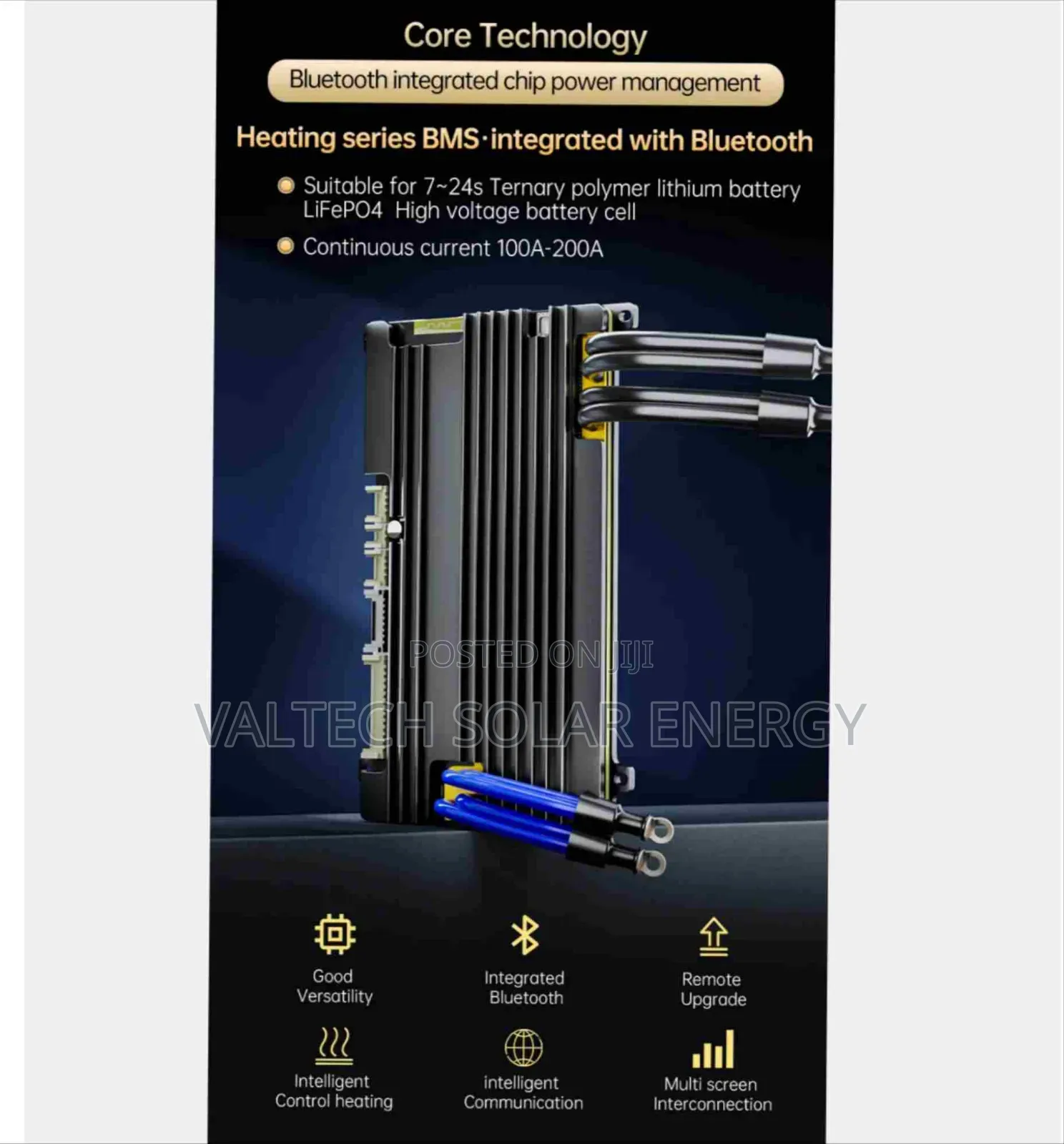 JBD Jiabaida 150A 6s-24s Smart Lithium Battery BMS
