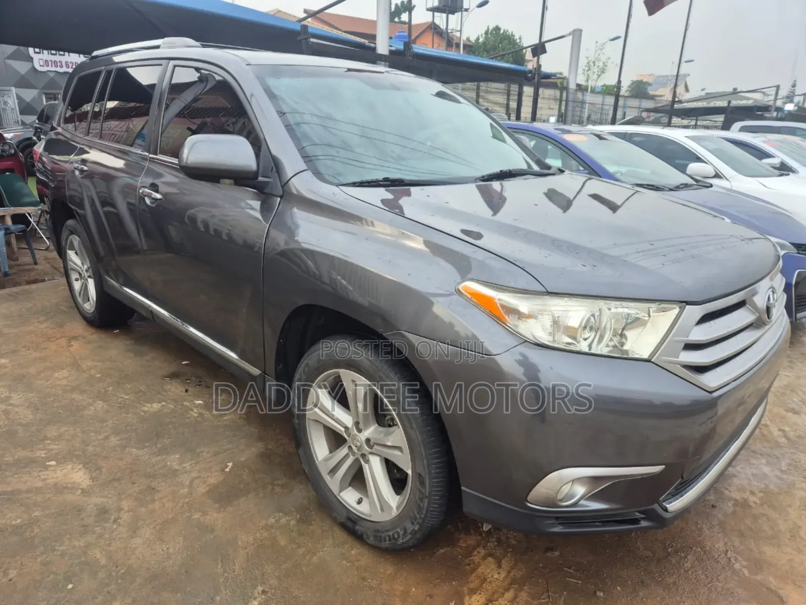 Toyota Highlander Limited 2012 Gray