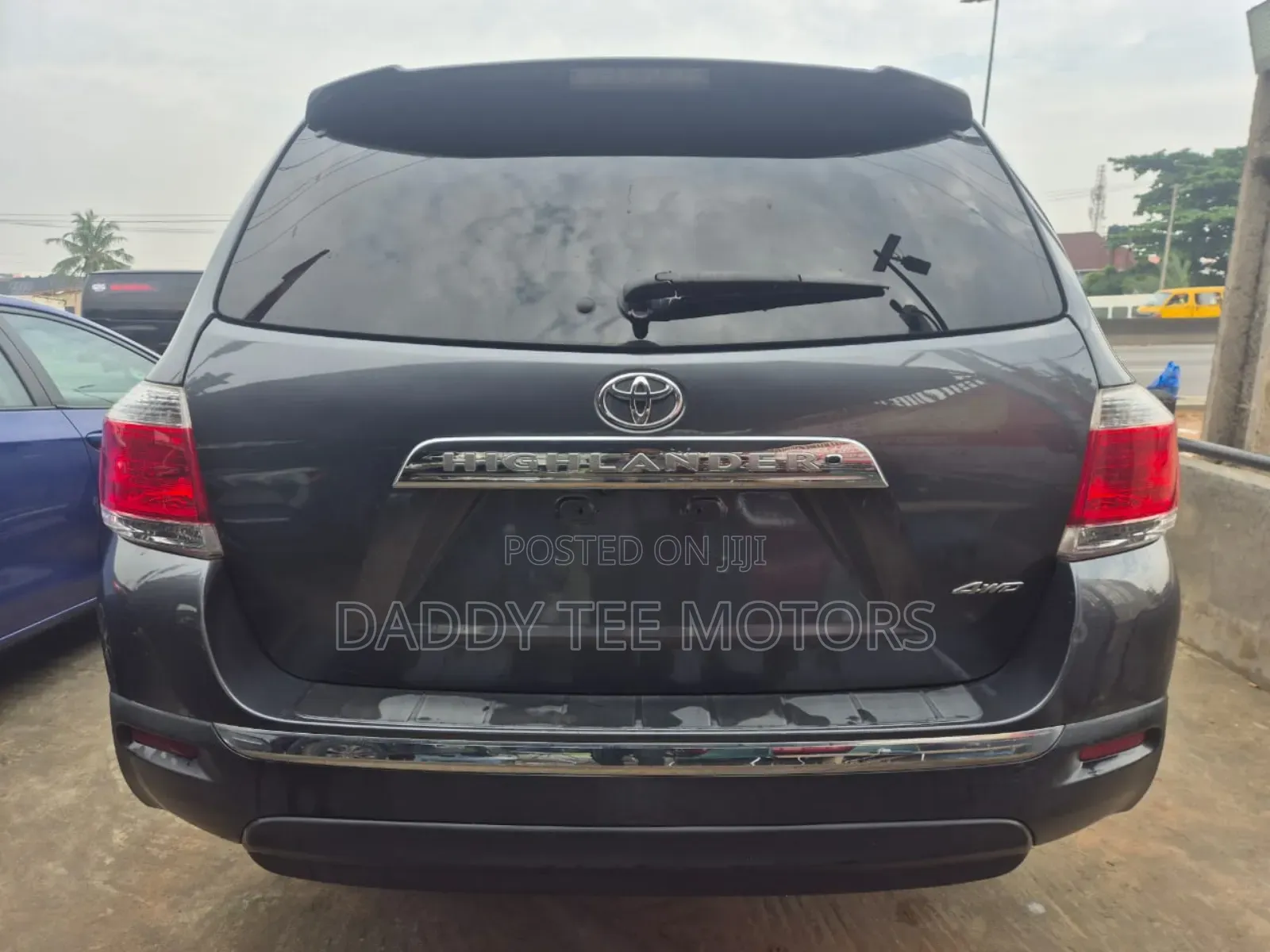 Toyota Highlander Limited 2012 Gray