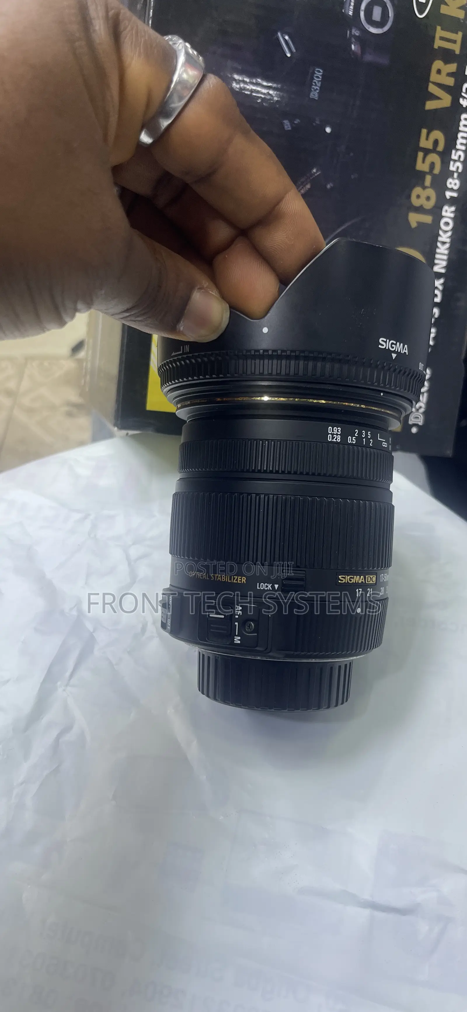 Sigma Lens 17/50mm F2.8ex HSM for Nikon