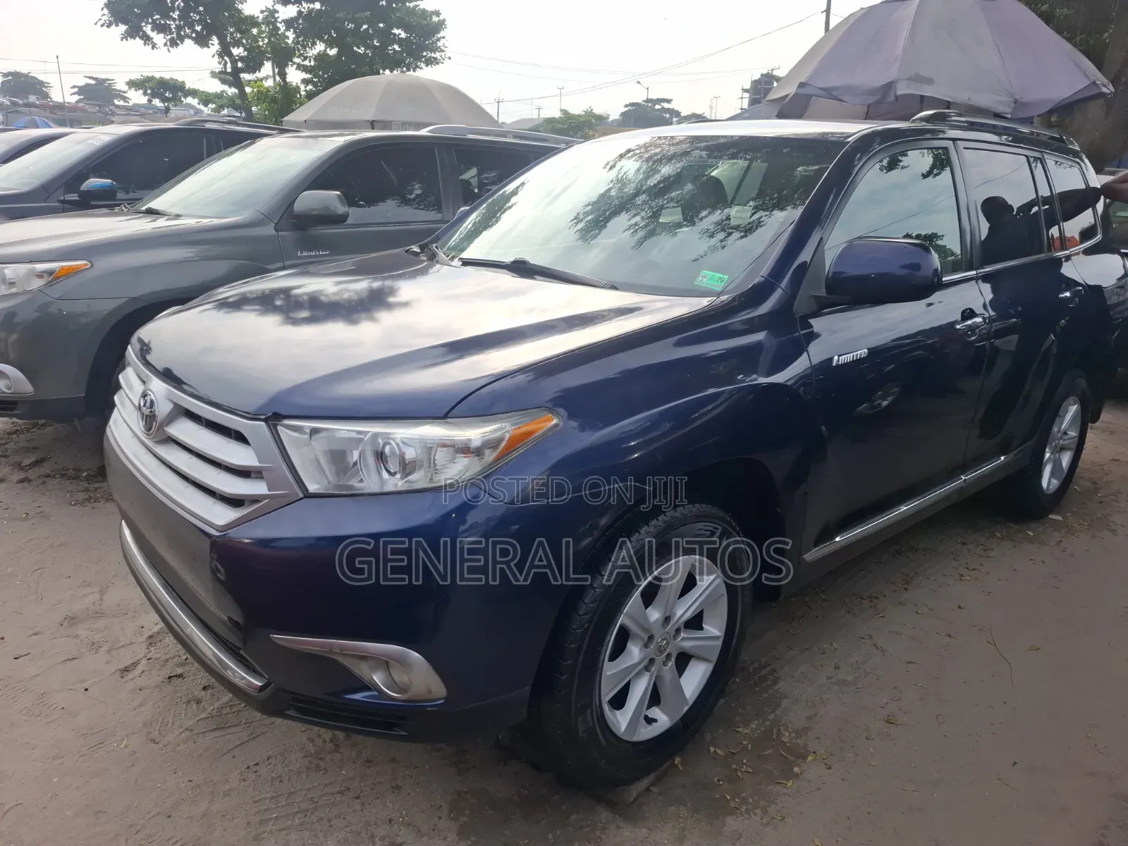Toyota Highlander 2013 Blue