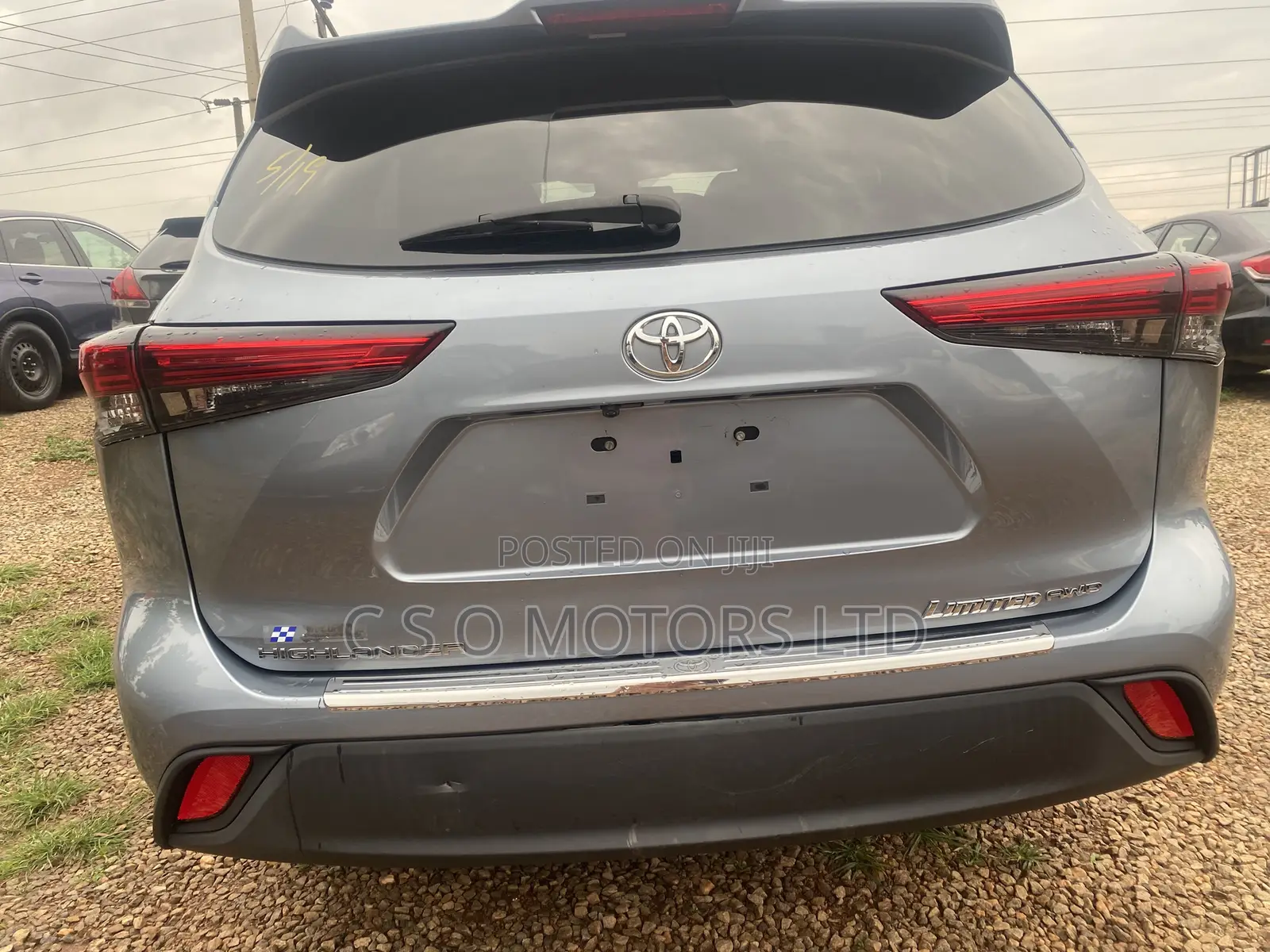 Toyota Highlander Limited 2021 Blue