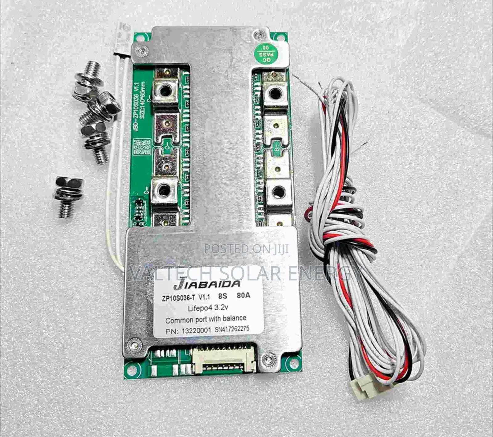BMS
JBD 8s 24v 80a Lithium Battery Hardware BMS