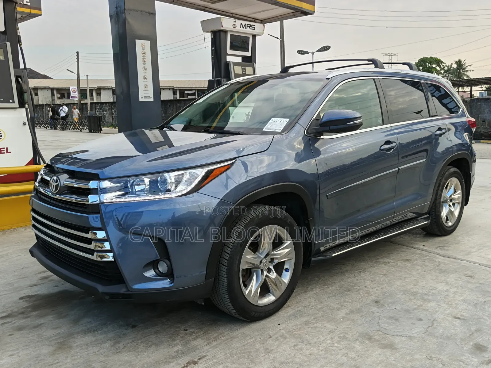 Toyota Highlander Limited Platinum 4dr SUV AWD (3.5L 6cyl 6A) 2014 Blue