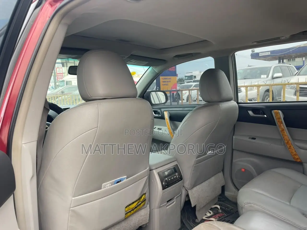 Toyota Highlander 2008 Red