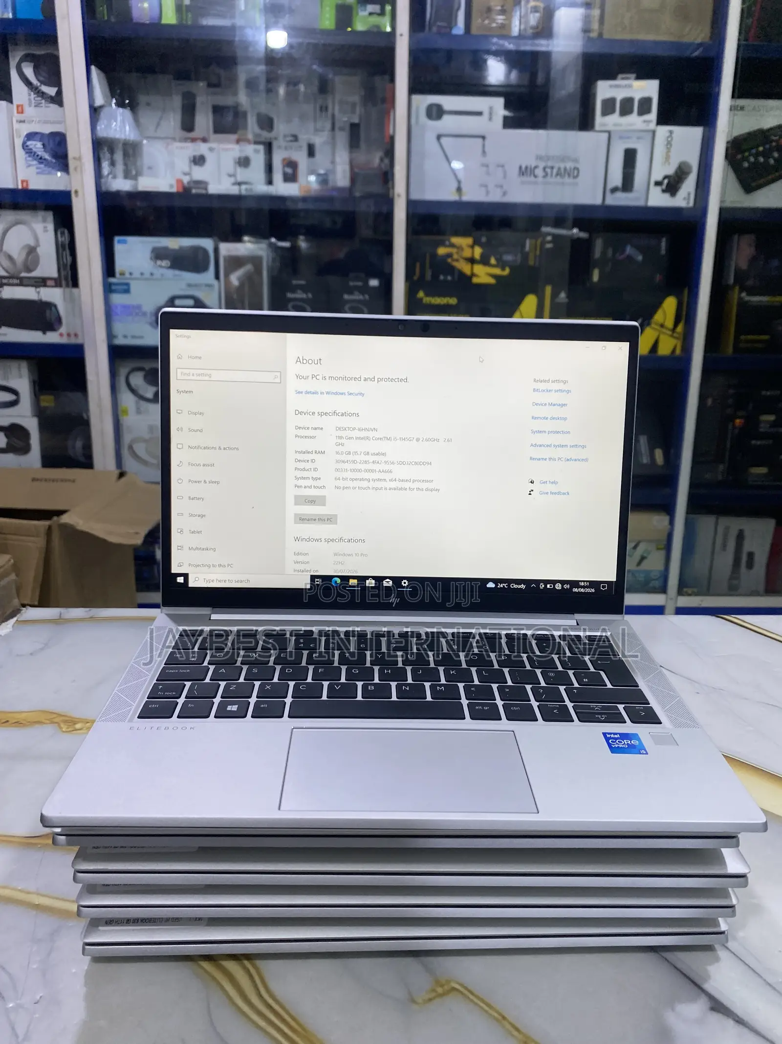 Laptop HP EliteBook 830 G8 16GB Intel Core i5 SSD 256GB