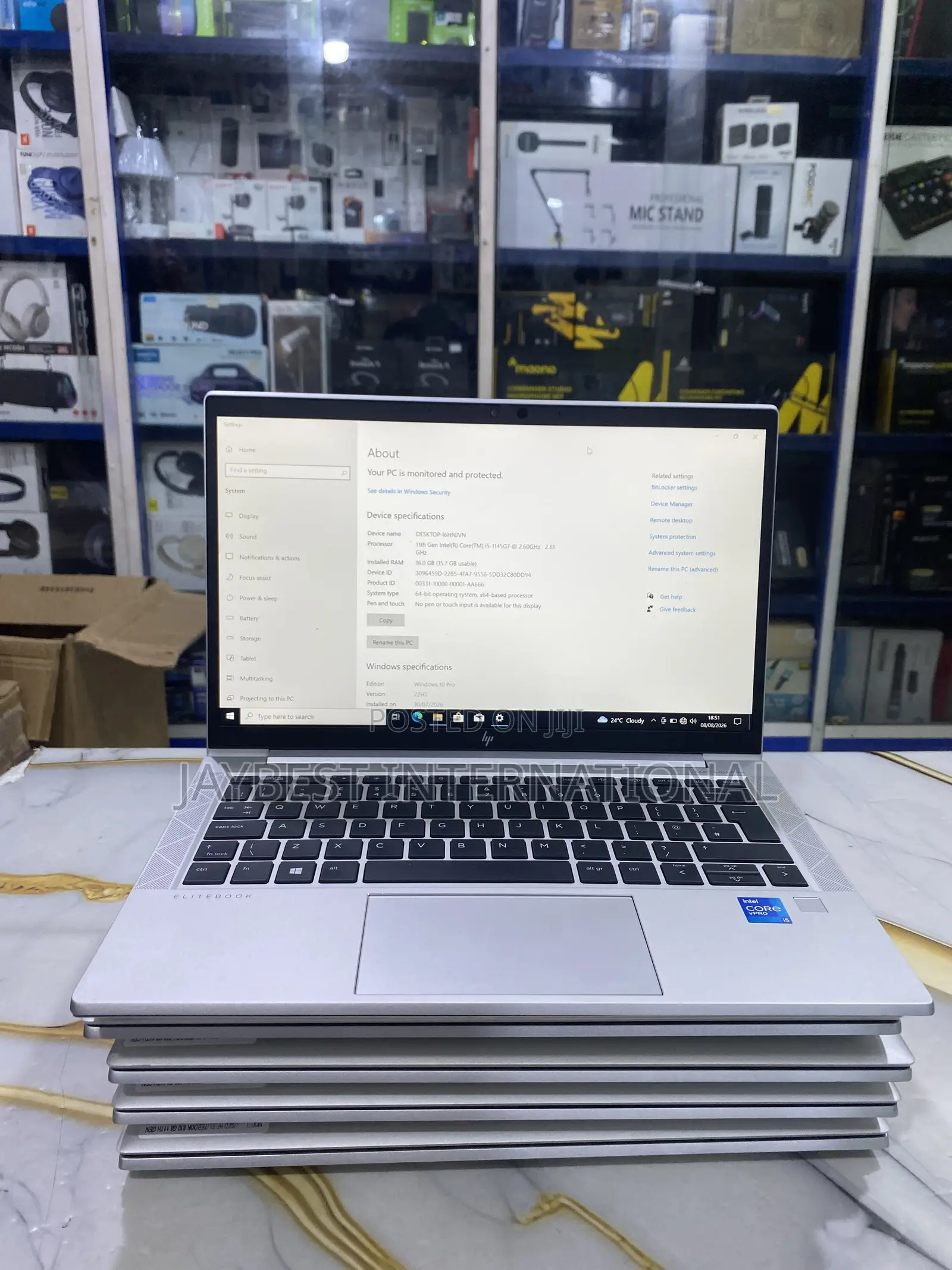 Laptop HP EliteBook 830 G8 16GB Intel Core i5 SSD 256GB