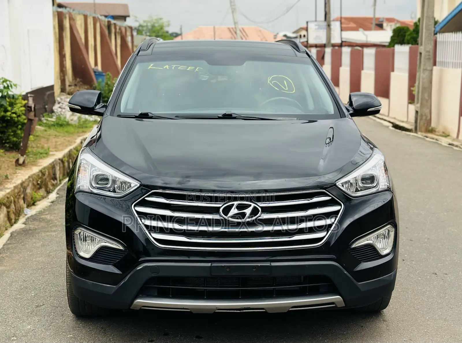 Hyundai Santa Fe Limited AWD 2016 Black