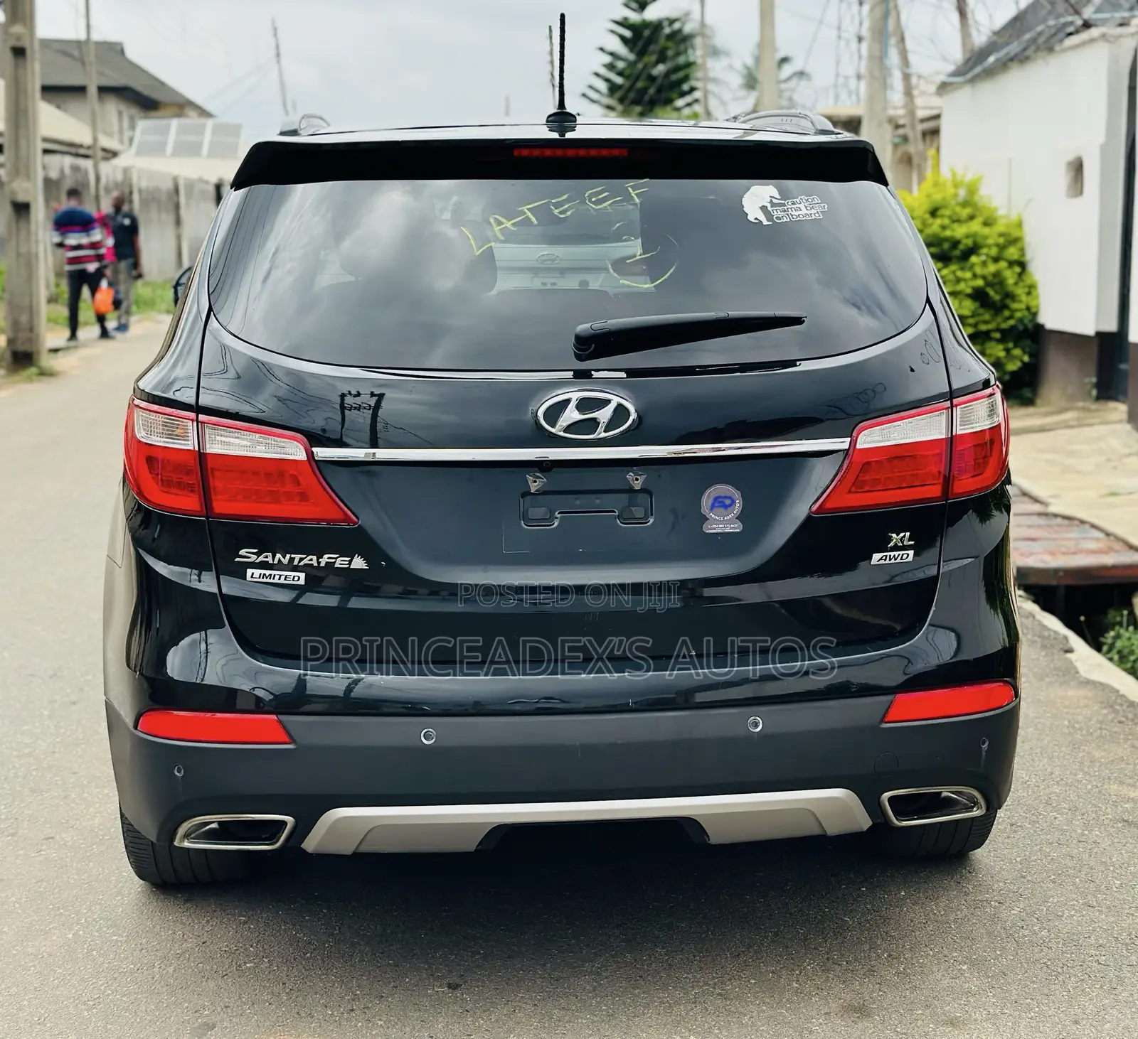 Hyundai Santa Fe Limited AWD 2016 Black