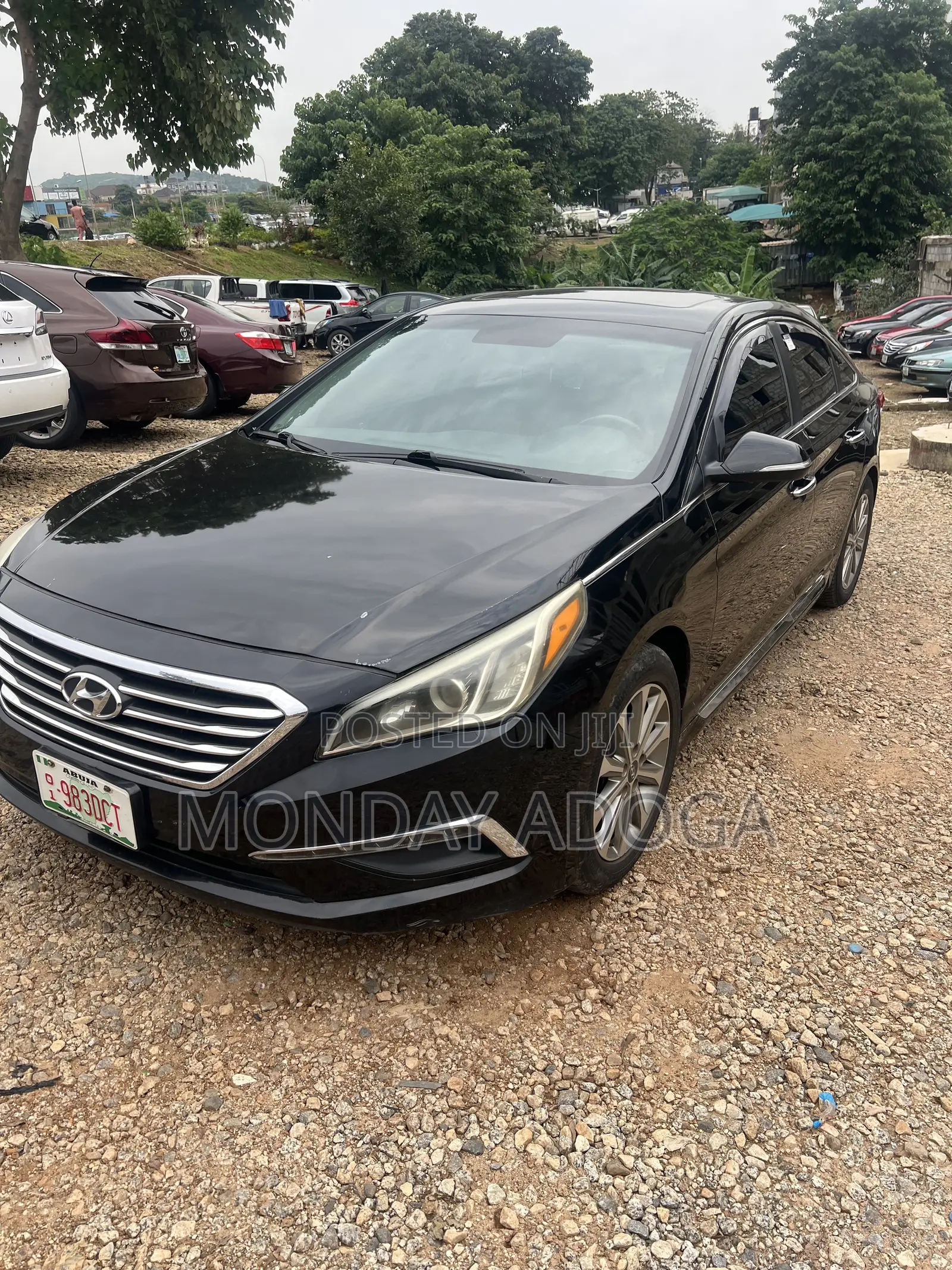 Hyundai Sonata Limited 4dr Sedan (2.4L 4cyl 6A) 2015 Black
