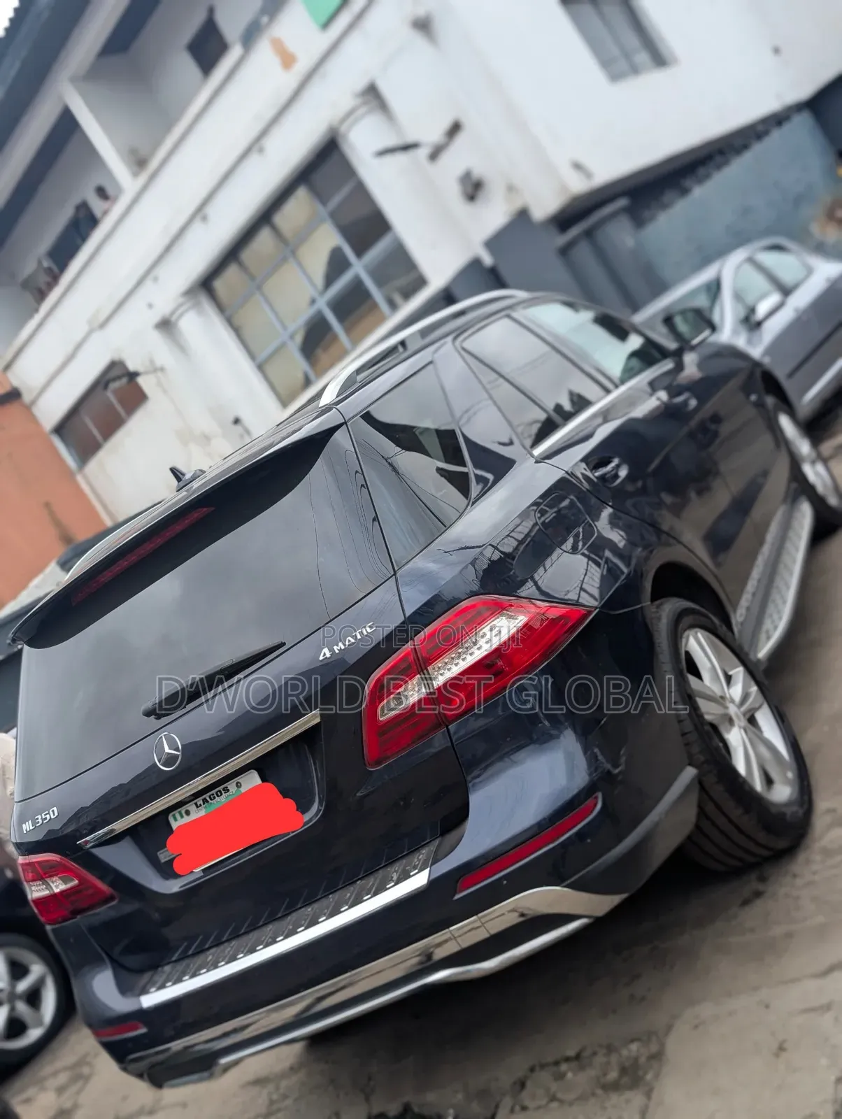 Mercedes-Benz M Class 2013 Blue