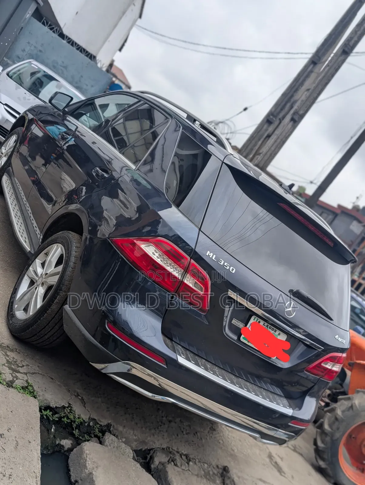 Mercedes-Benz M Class 2013 Blue