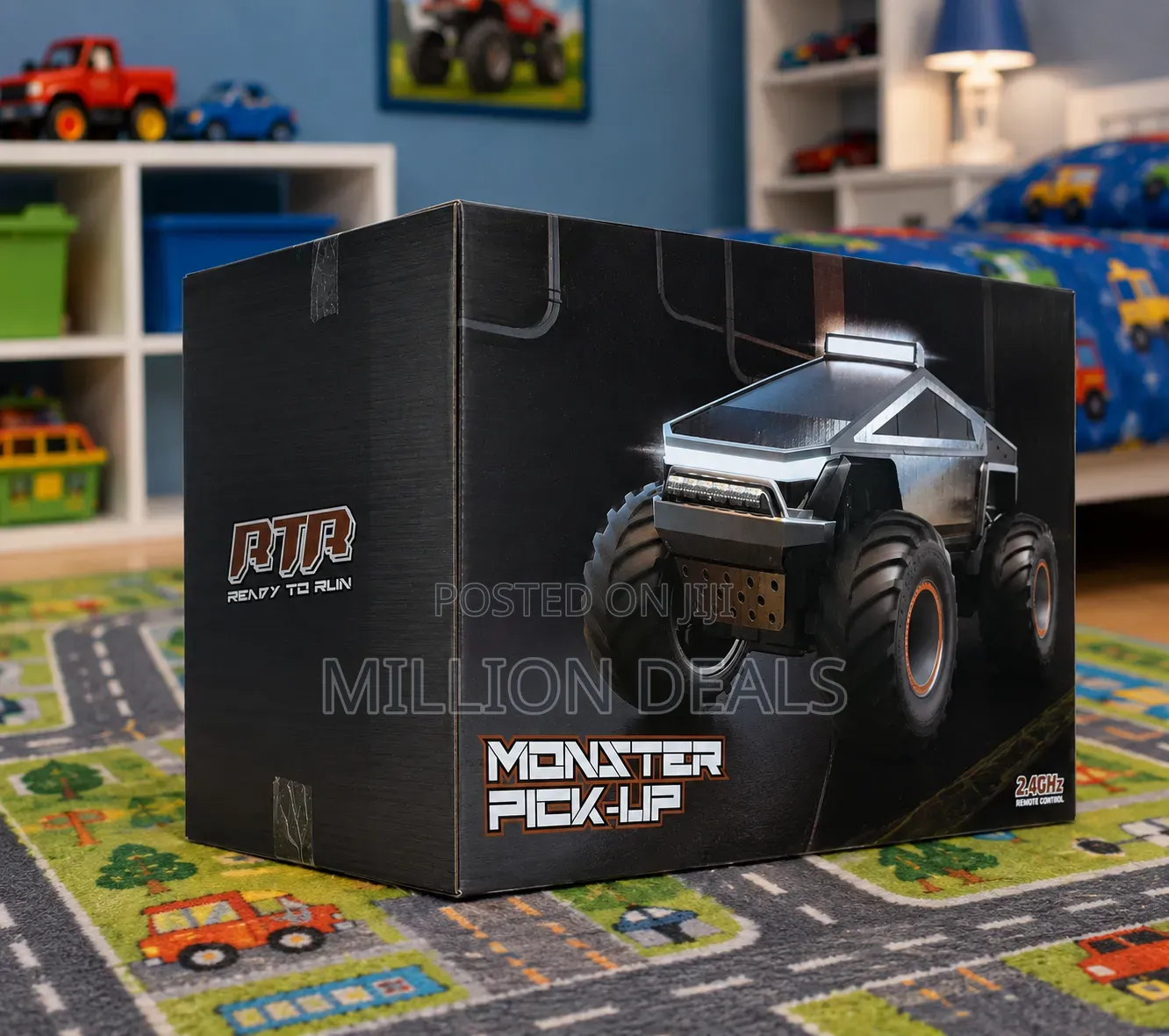 Cyber Truck Remote Control Car 4WD Off Road,Monster Kids Toy Ages